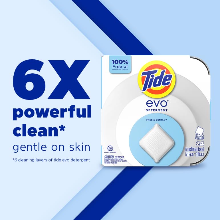 Foto 4 pulgar | Detergente Para Ropa Tide Evo Free & Gentle  40 Cargas  40 Unidades - Venta Internacional.