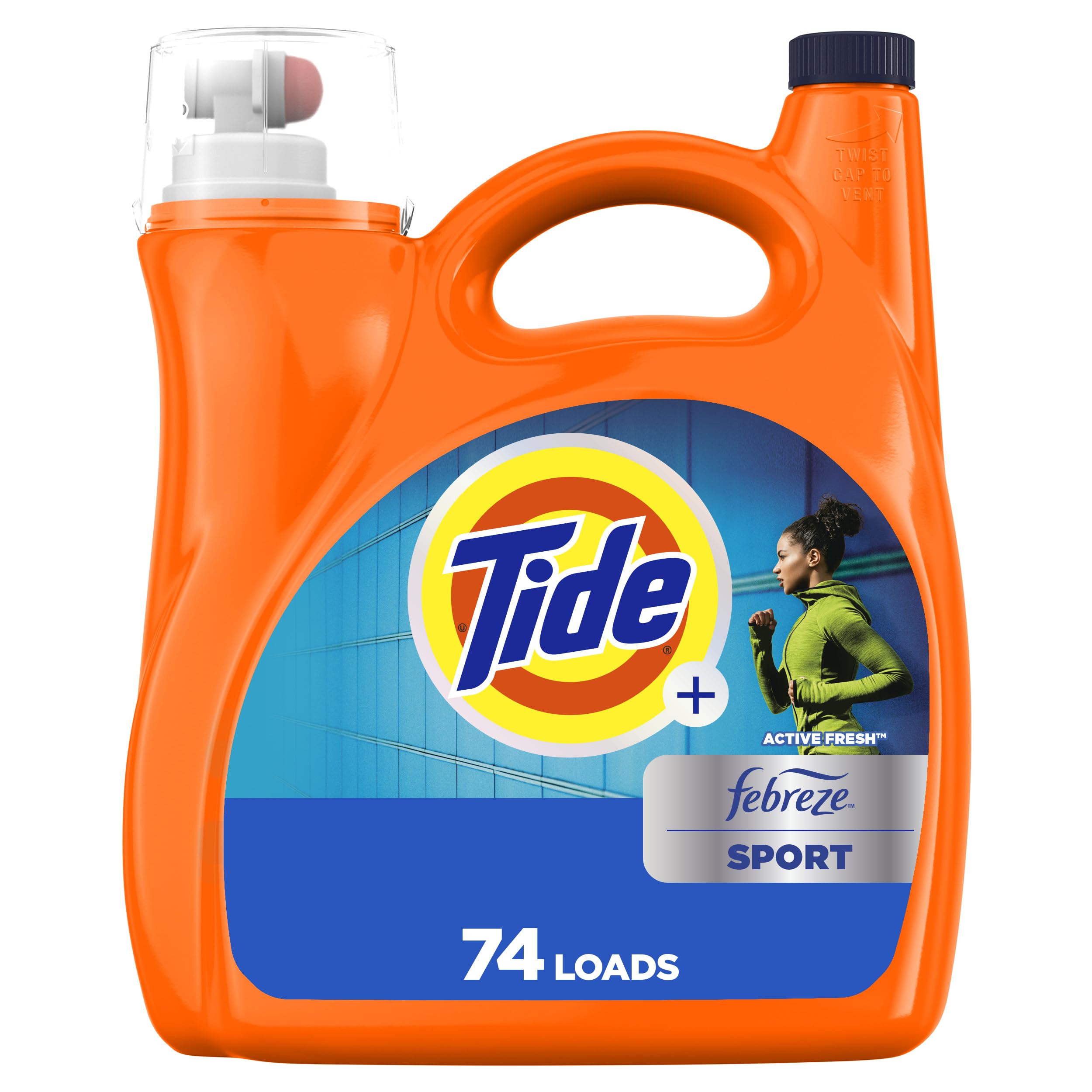 Foto 2 pulgar | Detergente Para Ropa Tide Plus Febreze Sport Odor Defense 3.11 L - Venta Internacional.