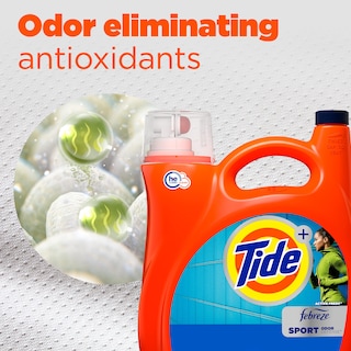 Foto 3 | Detergente Para Ropa Tide Plus Febreze Sport Odor Defense 3.11 L - Venta Internacional.