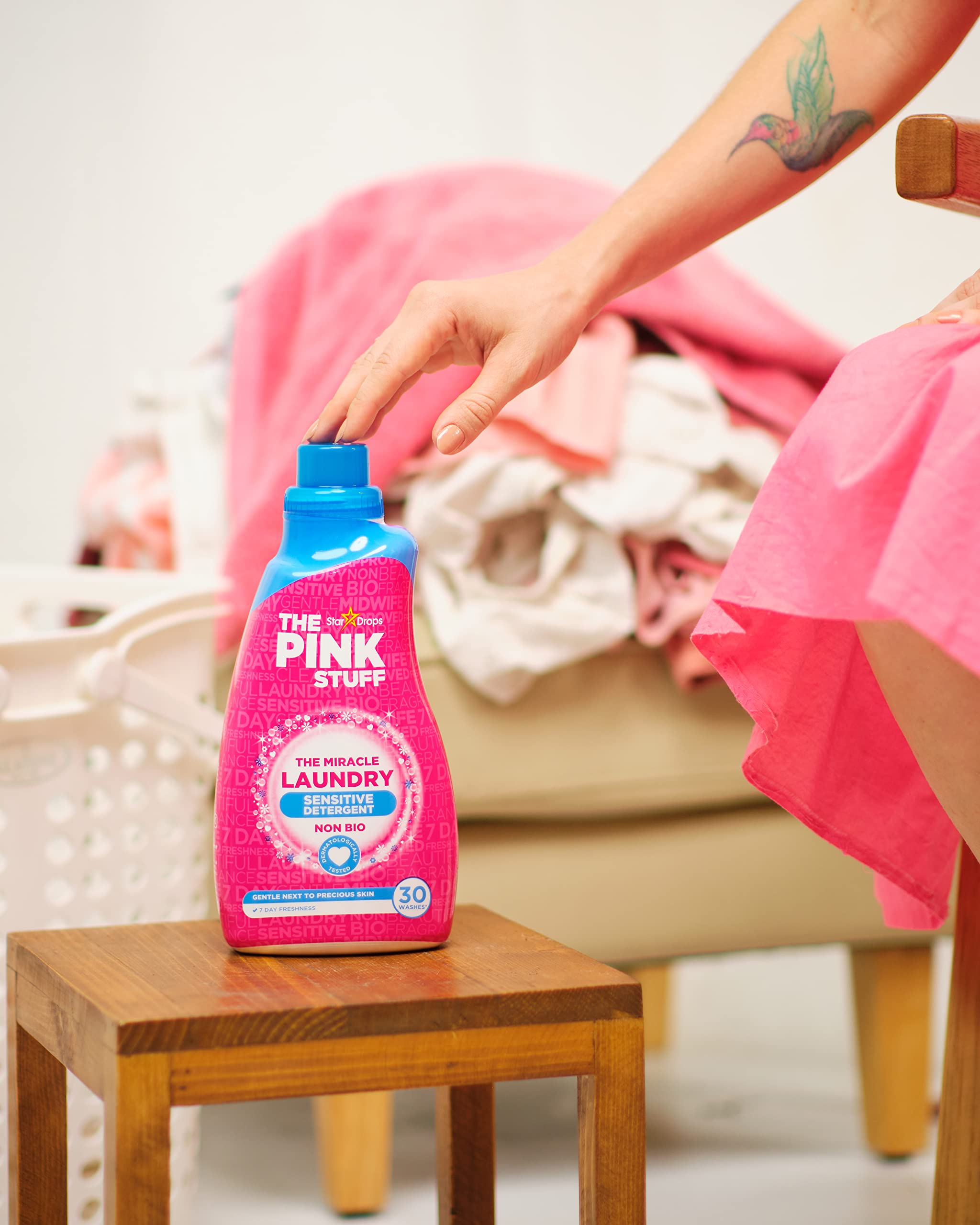 Foto 5 pulgar | Líquido Para Lavar Ropa Stardrops The Pink Stuff  32 Oz  Paquete De 2 - Venta Internacional.