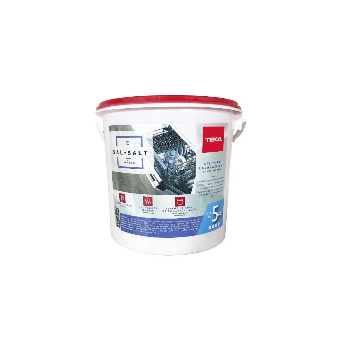 Foto 1 | Sal Teka para Lavavajillas de Uso Doméstico 5kg