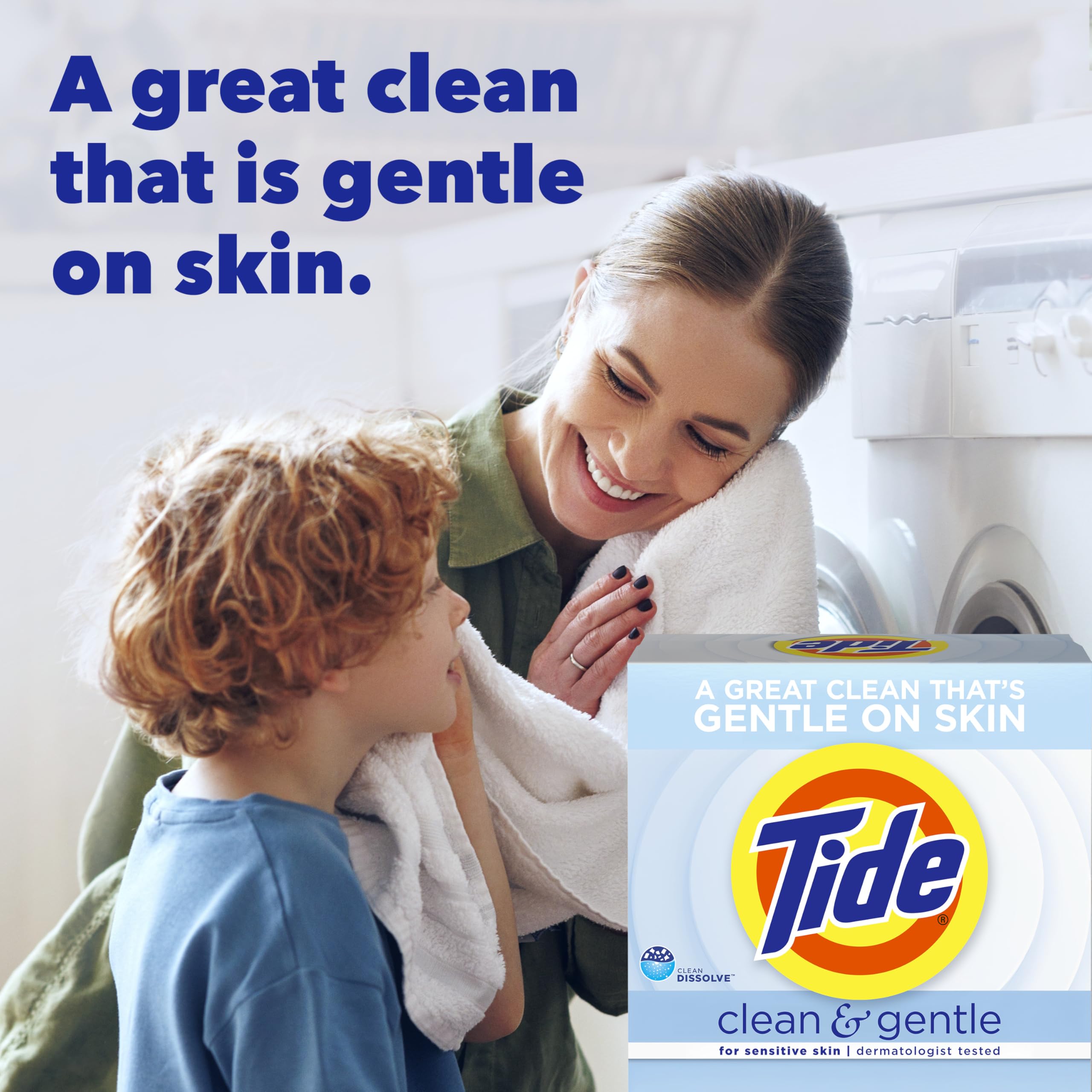 Foto 3 pulgar | Detergente en Polvo Tide Clean And Gentle Powder 68 Cargas - Venta Internacional