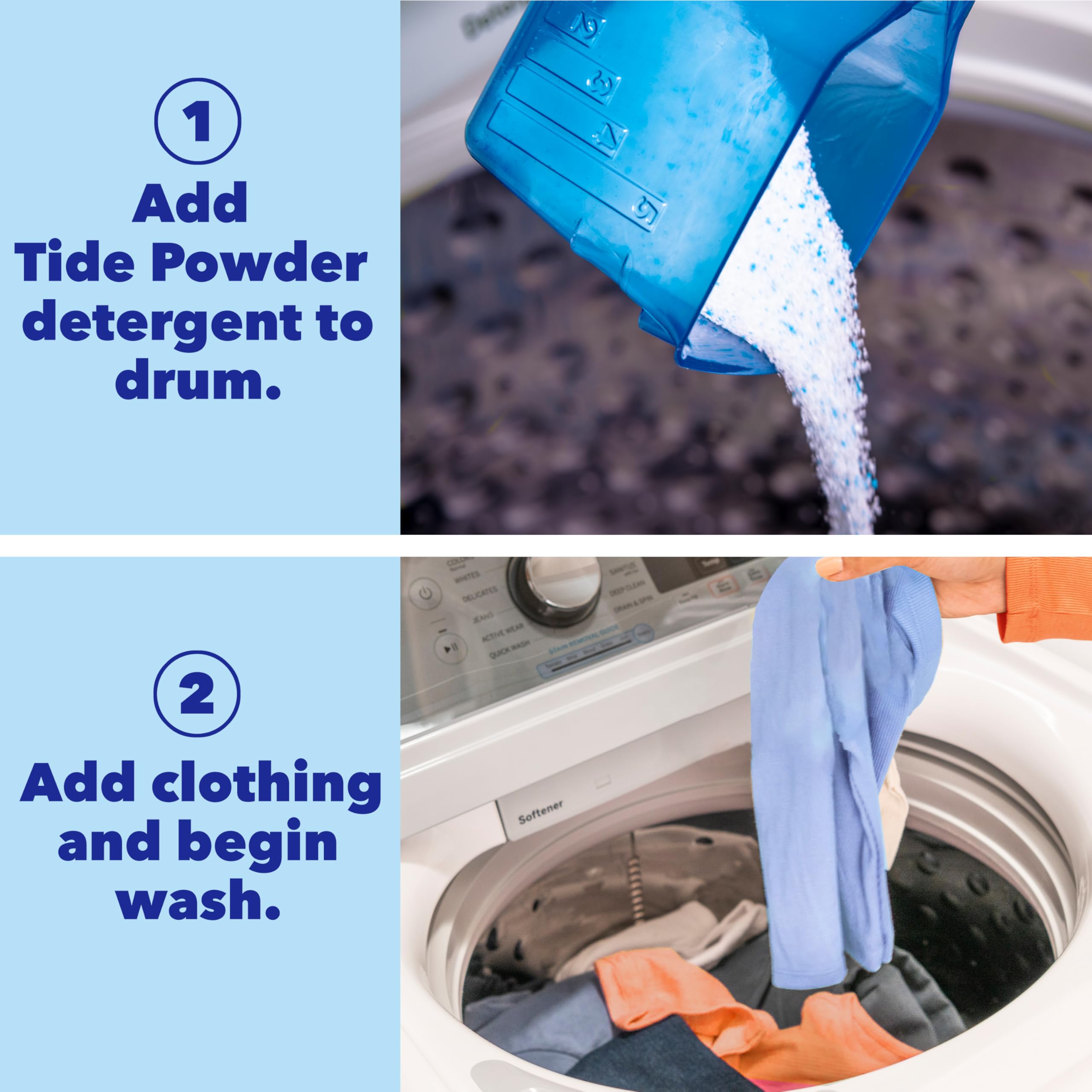Foto 6 pulgar | Detergente en Polvo Tide Clean And Gentle Powder 68 Cargas - Venta Internacional