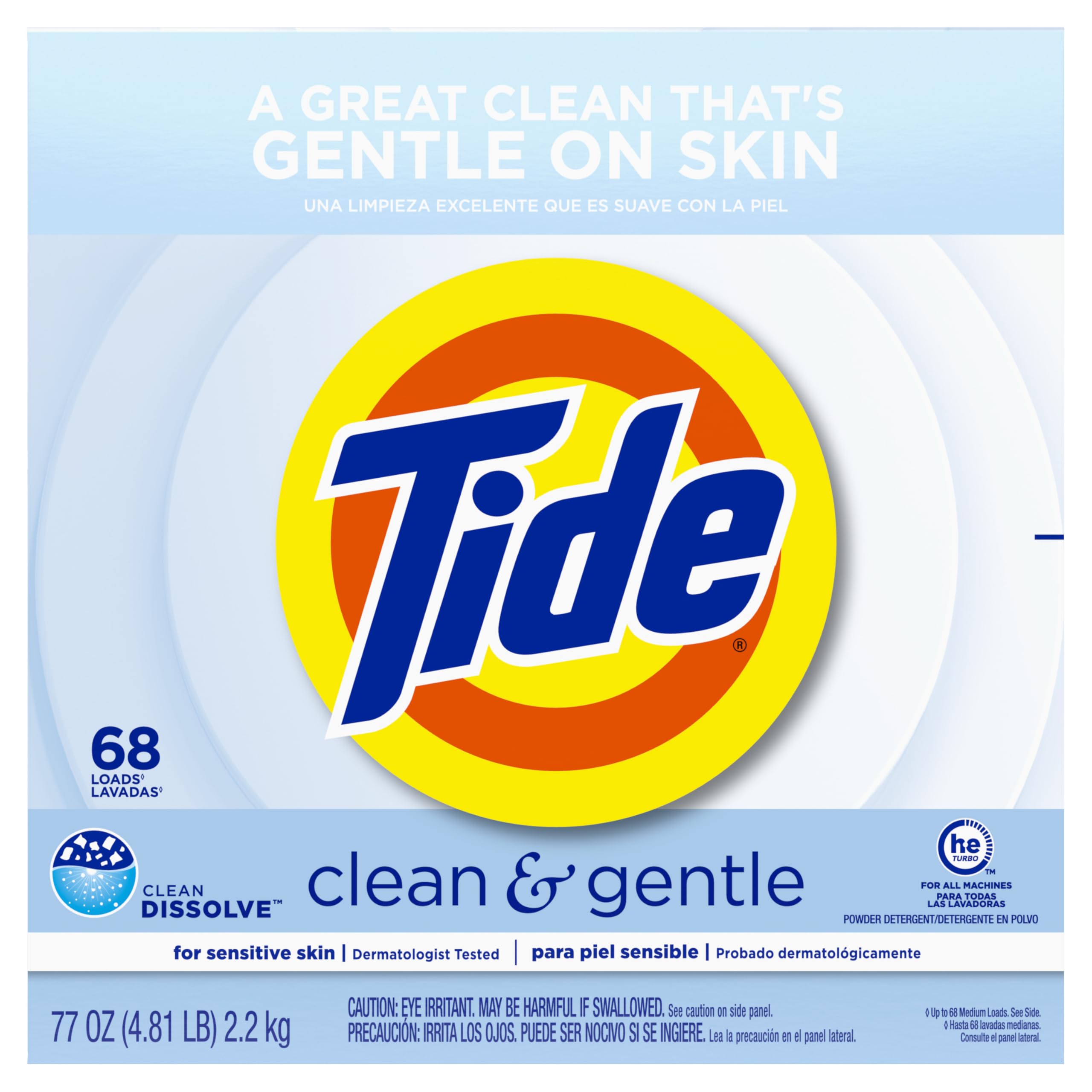 Foto 8 pulgar | Detergente en Polvo Tide Clean And Gentle Powder 68 Cargas - Venta Internacional