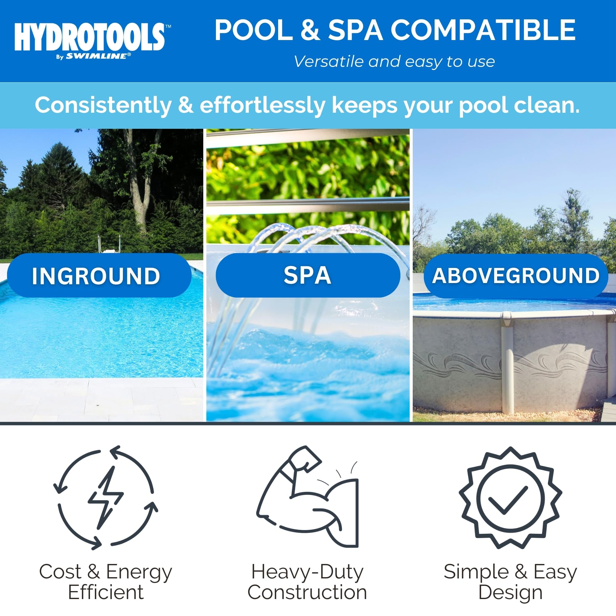 Foto 6 | Dispensador De Cloro Flotante Swimline Hydrotools Smart Pools - Venta Internacional.