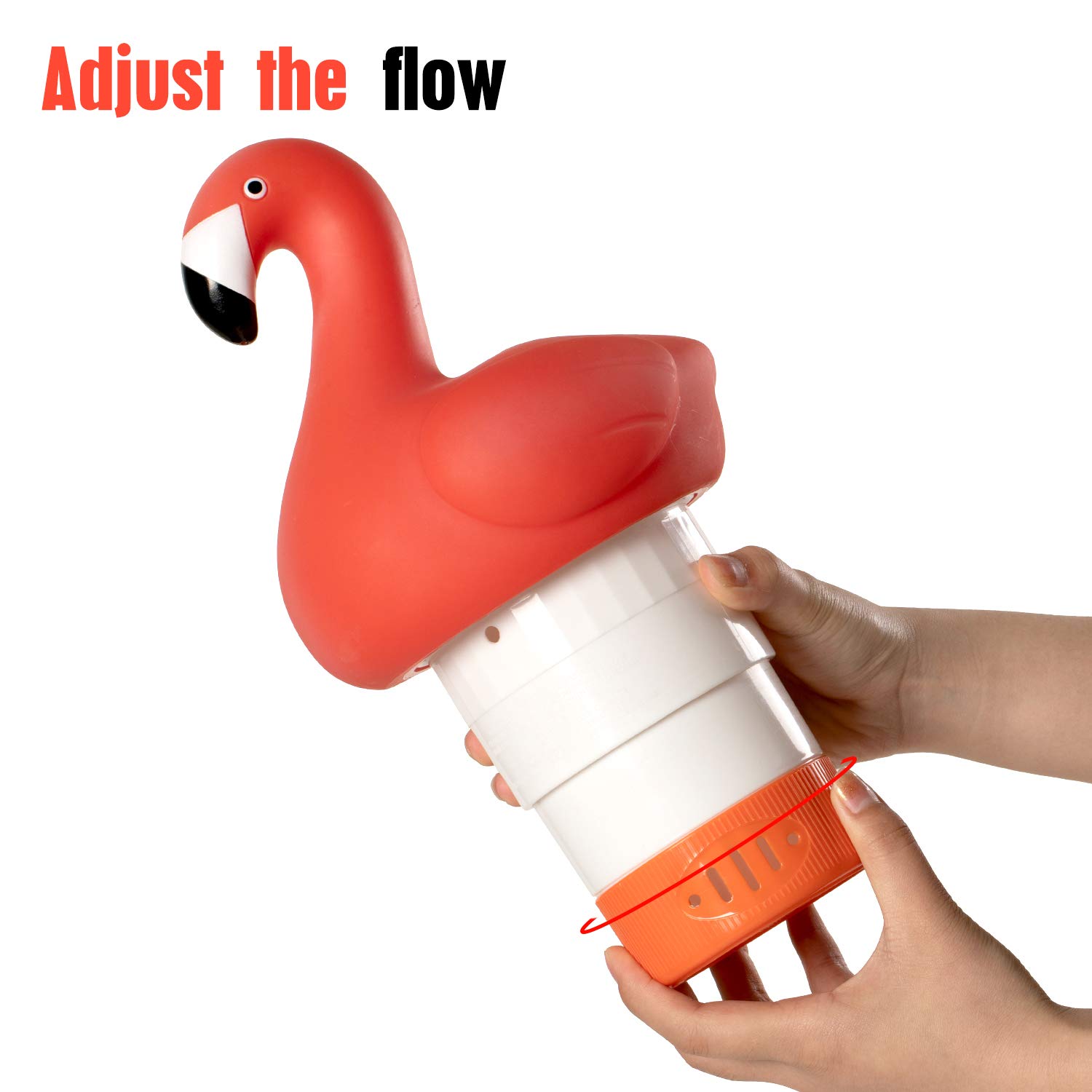 Foto 4 pulgar | Dispensador Flotante Para Piscinas Chlorine Floater Xy-wq Flamingo - Venta Internacional.