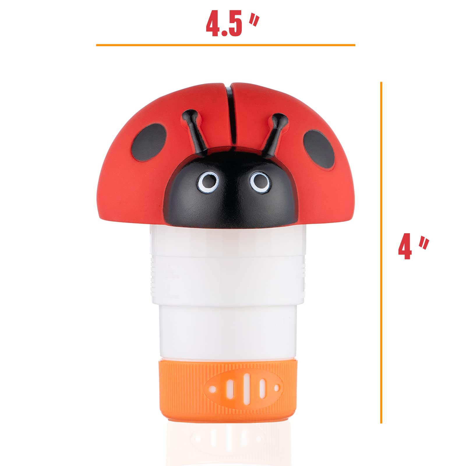 Foto 4 pulgar | Chlorine Floater Xy-wq Ladybug Para 1 Tableta Con Flujo Ajustable - Venta Internacional.