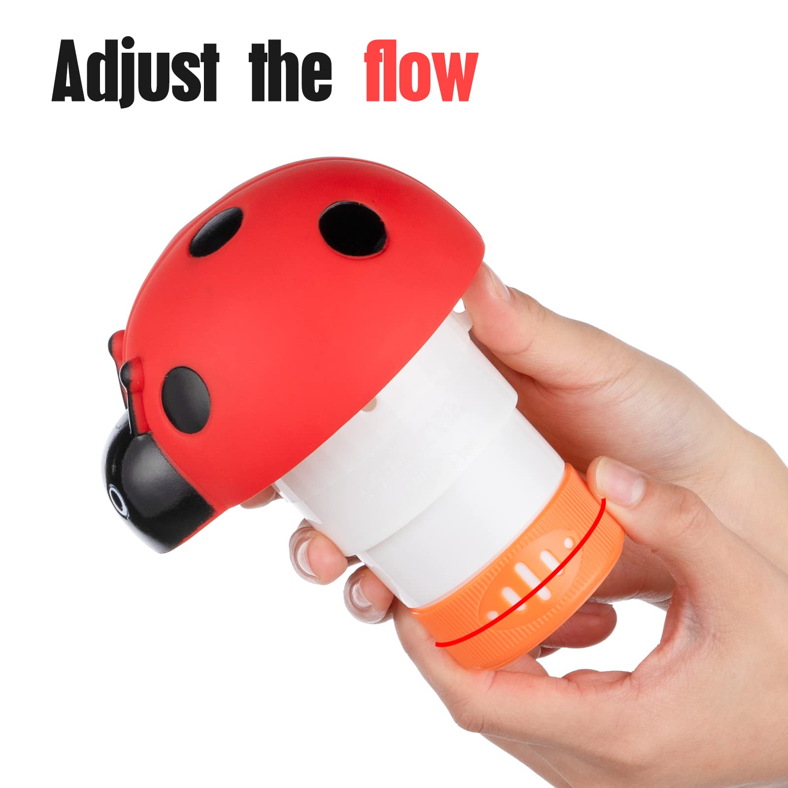 Foto 6 pulgar | Chlorine Floater Xy-wq Ladybug Para 1 Tableta Con Flujo Ajustable - Venta Internacional.