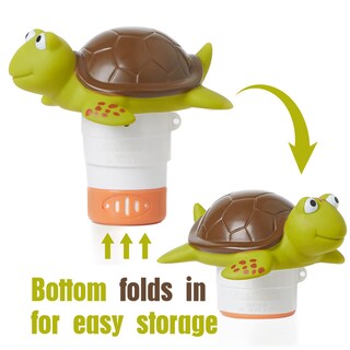 Foto 4 | Chlorine Floater Xy-wq Turtle Para 1 Tableta Con Bonita Tapa - Venta Internacional.