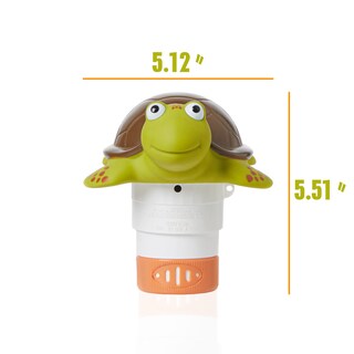 Foto 5 | Chlorine Floater Xy-wq Turtle Para 1 Tableta Con Bonita Tapa - Venta Internacional.