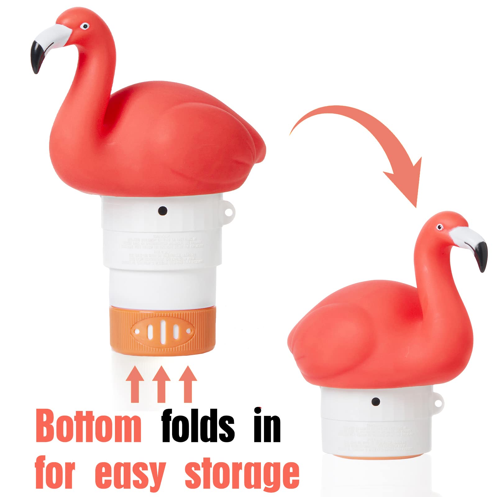 Foto 5 pulgar | Chlorine Floater Xy-wq Flamingo Para 1 Tableta Con Bonita Tapa - Venta Internacional.