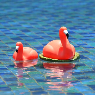 Foto 6 | Chlorine Floater Xy-wq Flamingo Para 1 Tableta Con Bonita Tapa - Venta Internacional.