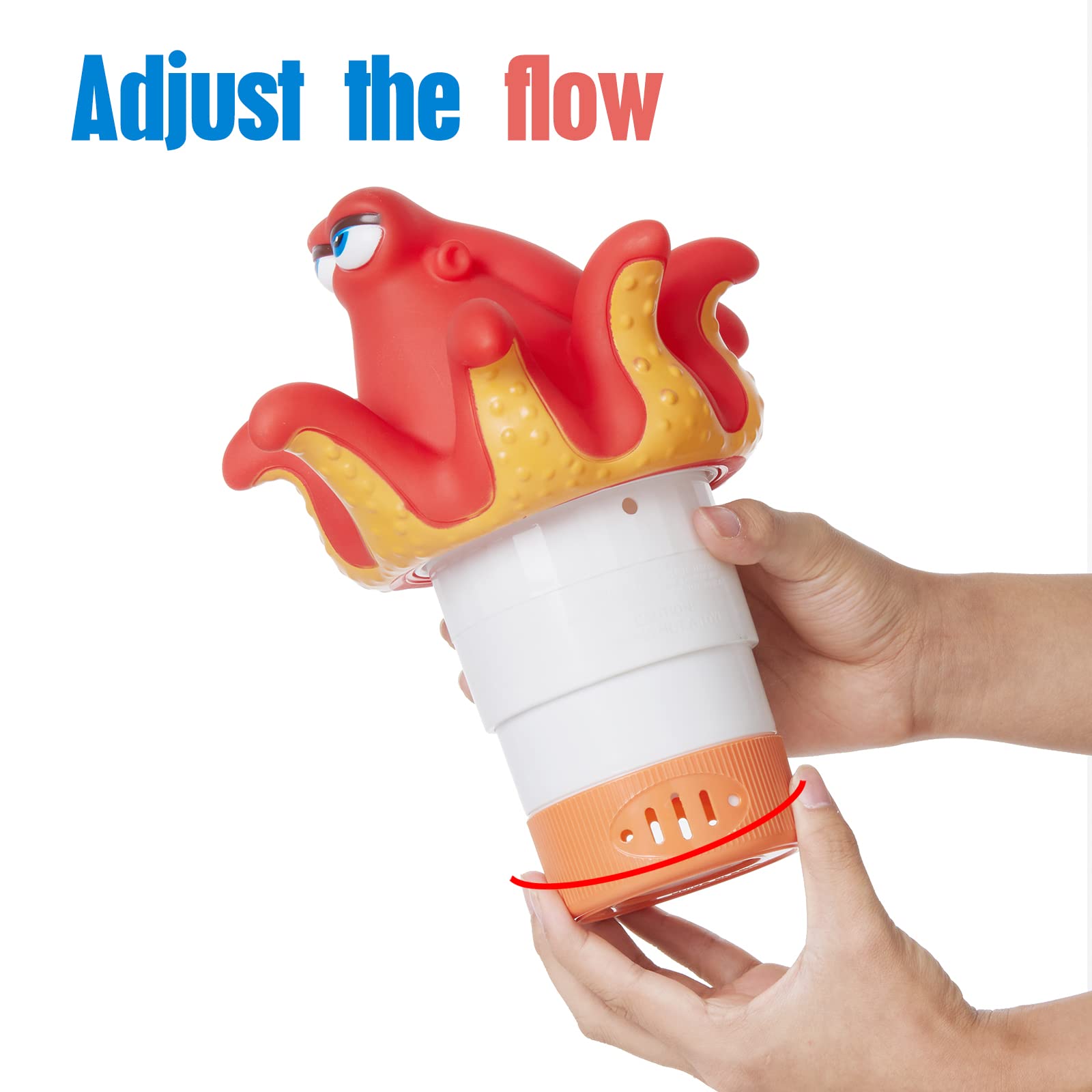 Foto 5 pulgar | Dispensador Flotante Para Piscinas Chlorine Floater Xy-wq Octopus - Venta Internacional.