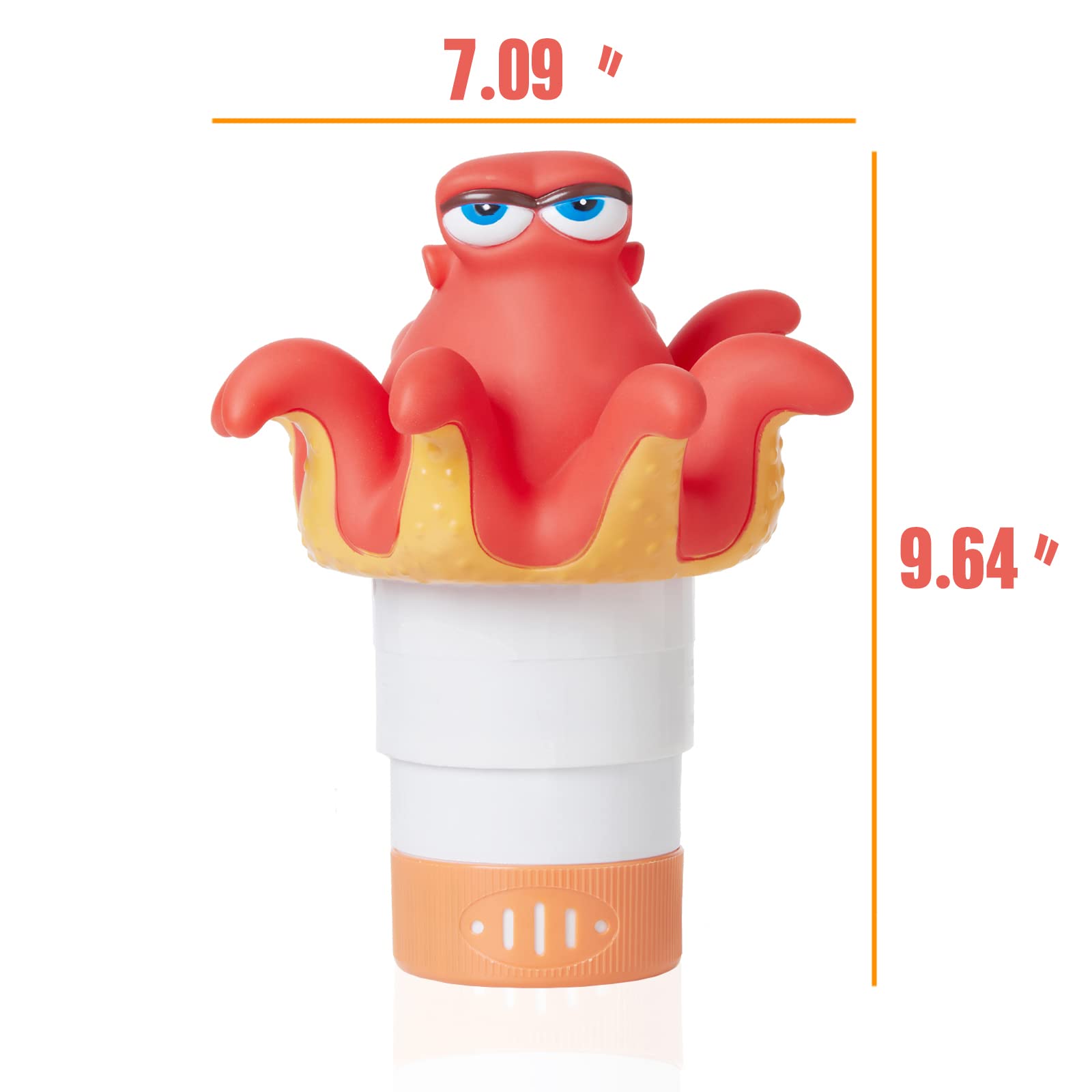 Foto 6 pulgar | Dispensador Flotante Para Piscinas Chlorine Floater Xy-wq Octopus - Venta Internacional.