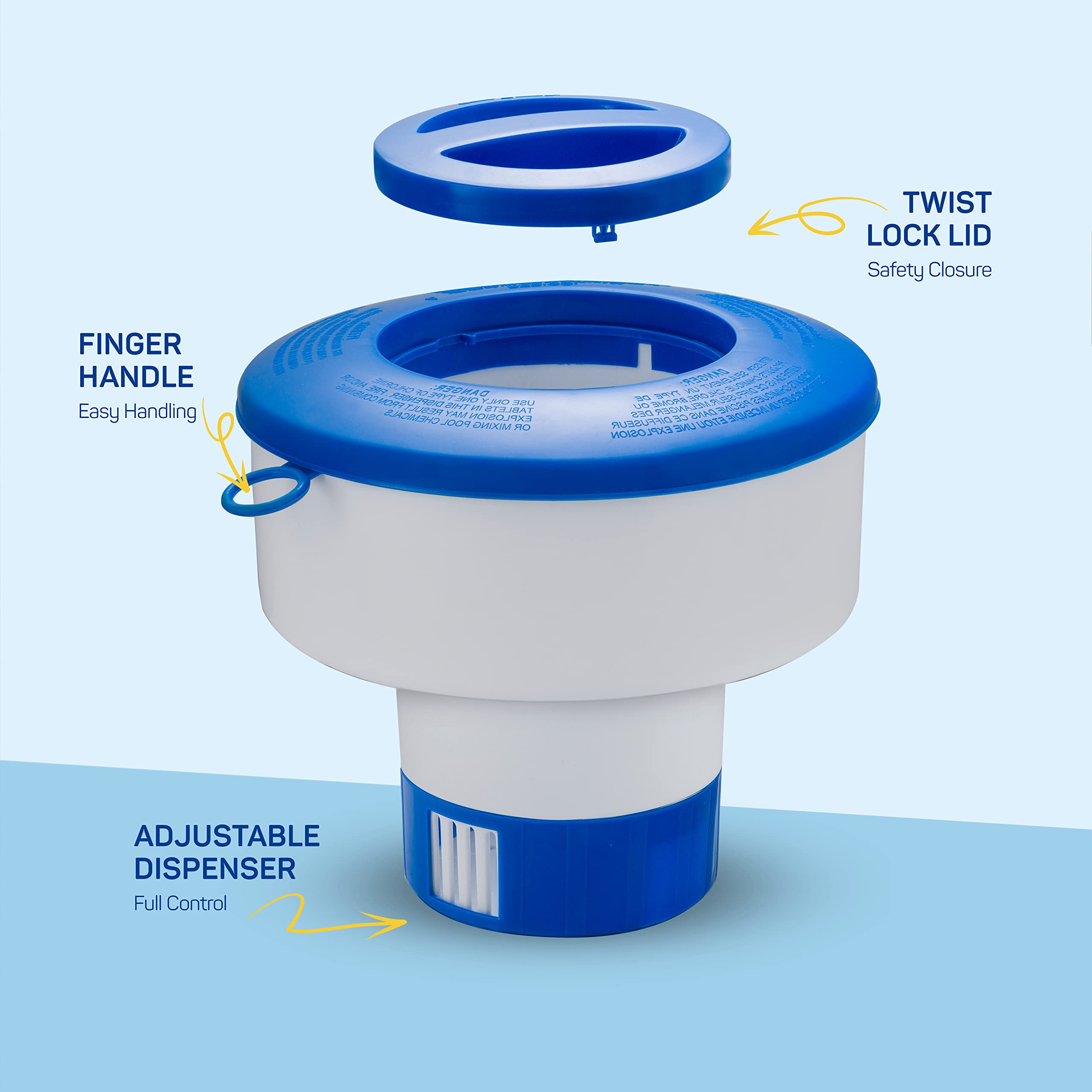 Foto 4 | Dispensador Flotante De Cloro Sewanta Para Piscinas, 3 Tabletas - Venta Internacional.