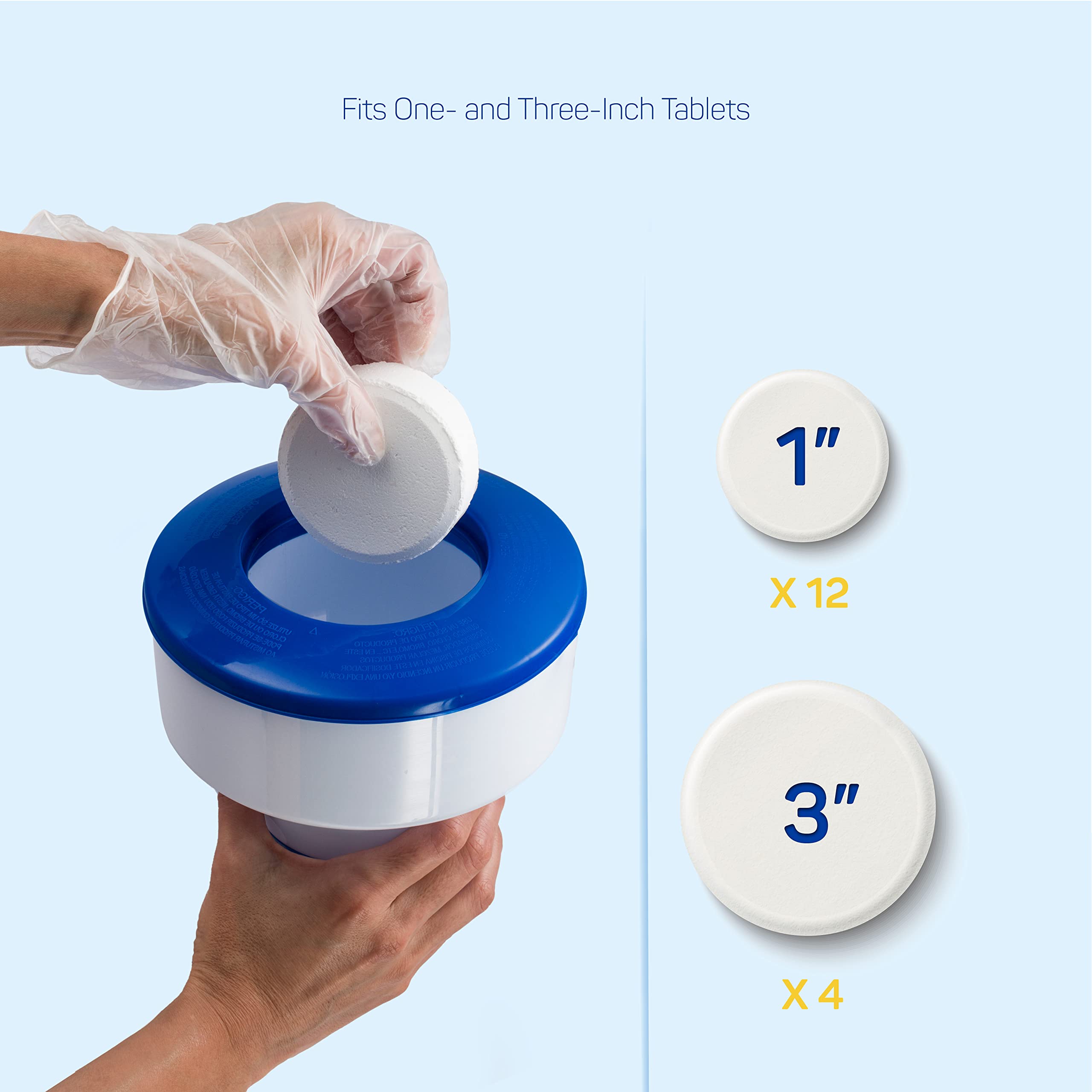 Foto 6 pulgar | Dispensador Flotante De Cloro Sewanta Para Piscinas, 3 Tabletas - Venta Internacional.