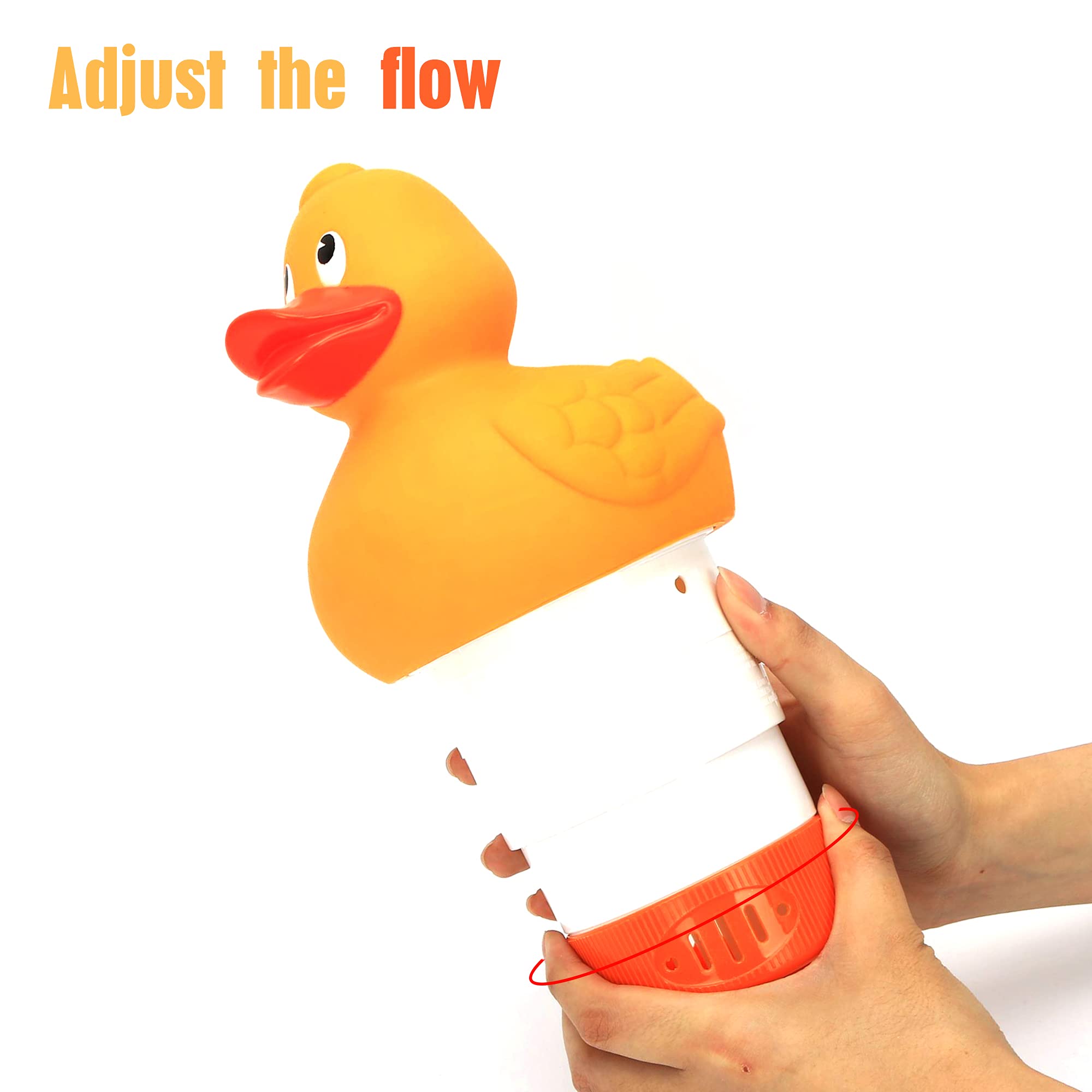 Foto 4 pulgar | Dispensador Flotante Para Piscinas Chlorine Floater Xy-wq Con Forma De Pato - Venta Internacional.