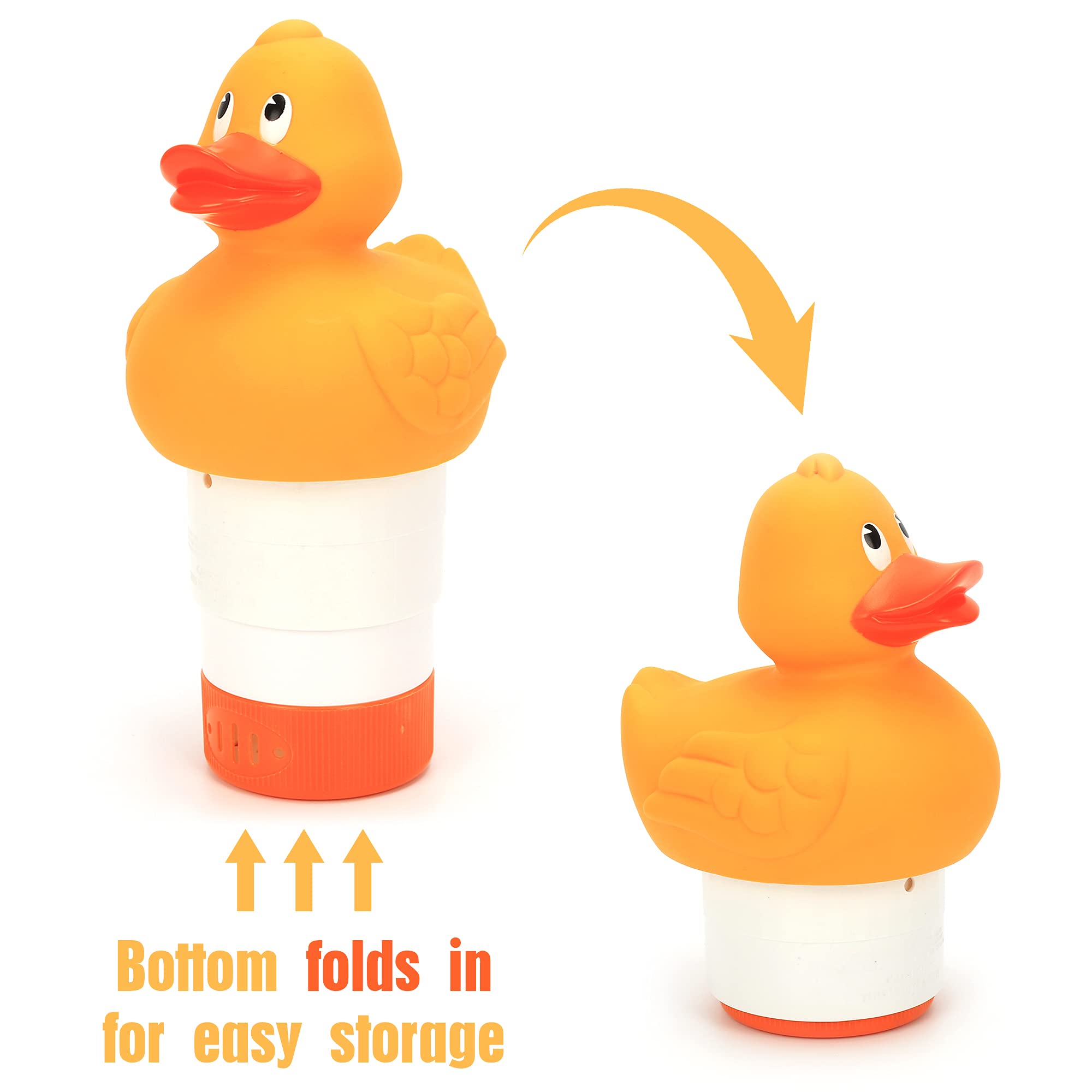 Foto 5 pulgar | Dispensador Flotante Para Piscinas Chlorine Floater Xy-wq Con Forma De Pato - Venta Internacional.