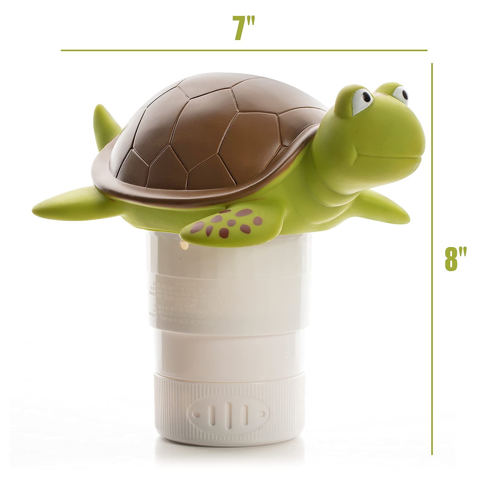 Foto 6 pulgar | Dispensador Flotante Para Piscinas Chlorine Floater Xy-wq En Forma De Tortuga - Venta Internacional.