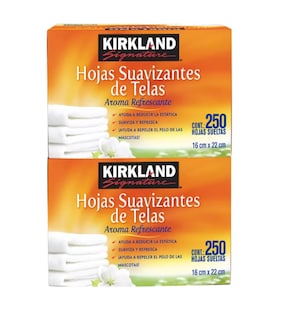 Foto 1 | Hojas Suavizantes de Telas Kirkland 500 Piezas