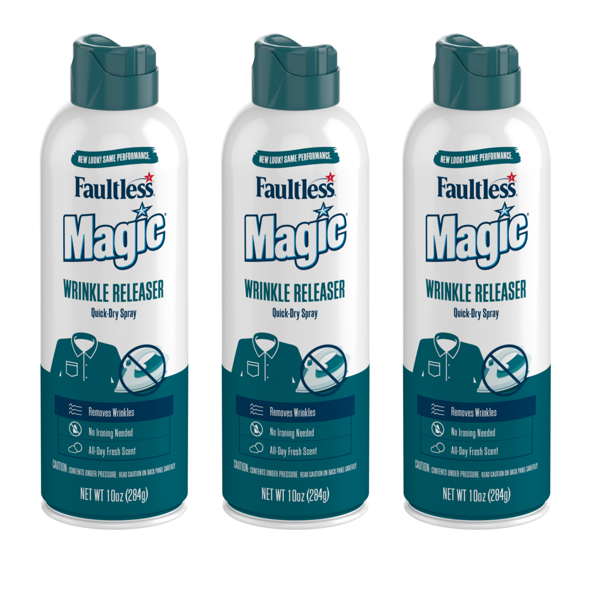 Foto 2 pulgar | Almidón en Aerosol Trends Faultless Magic Wrinkle Releaser 10oz 3 piezas