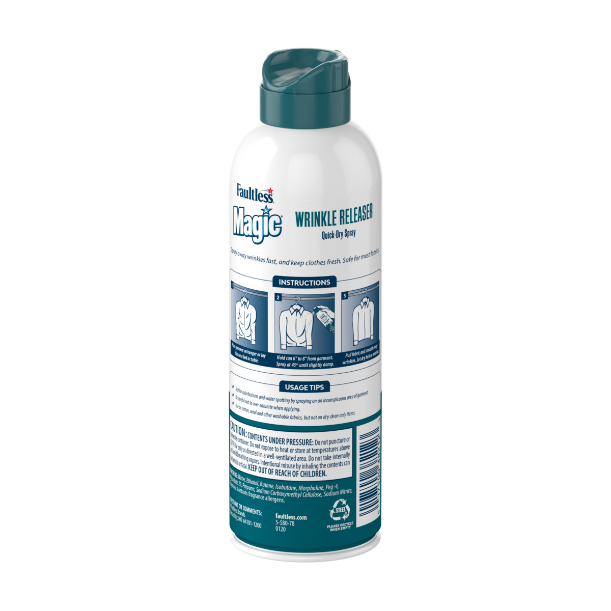 Foto 3 pulgar | Almidón en Aerosol Trends Faultless Magic Wrinkle Releaser 10oz 3 piezas