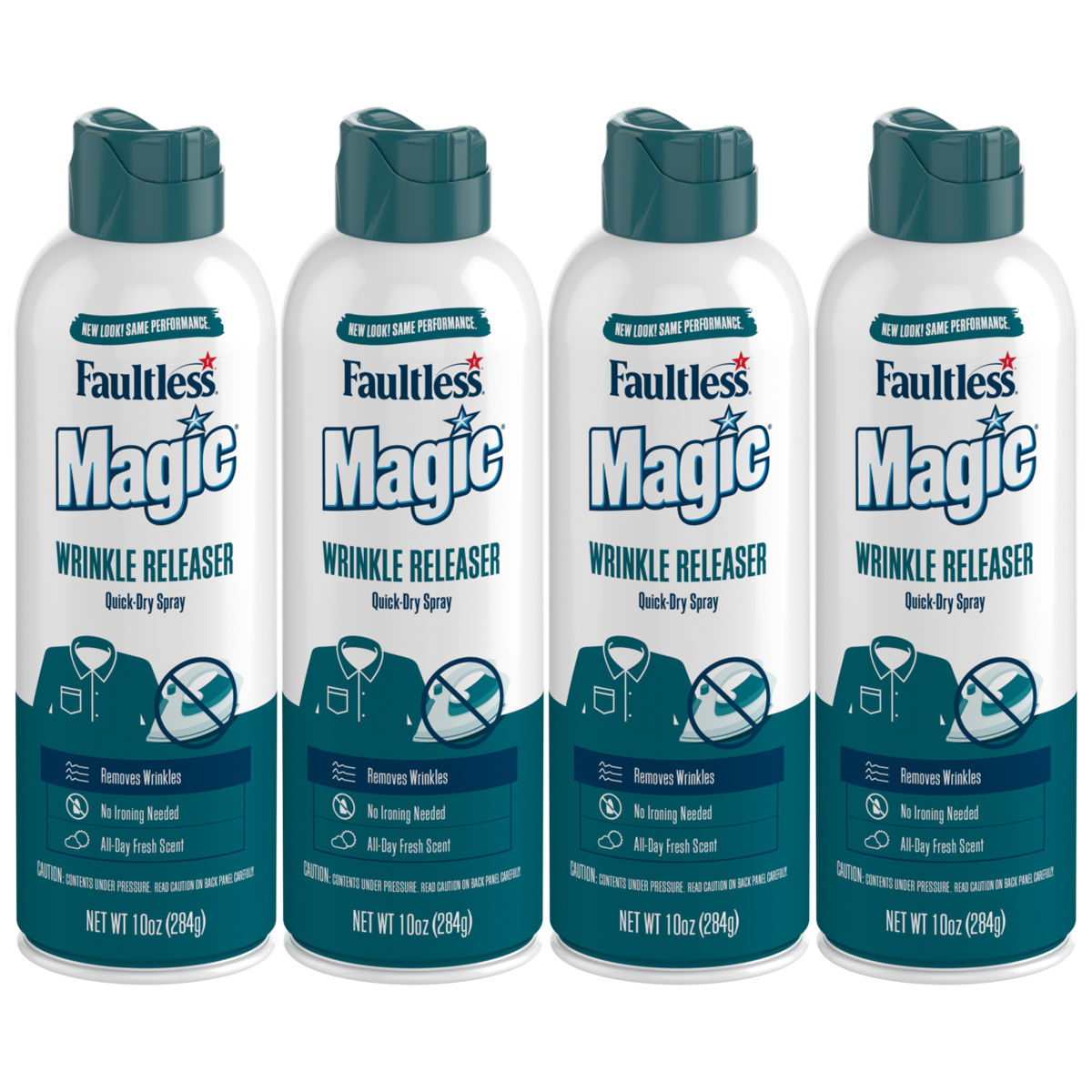 Foto 2 pulgar | Almidón en Aerosol Trends Faultless Magic Wrinkle Releaser 10 oz 4 piezas