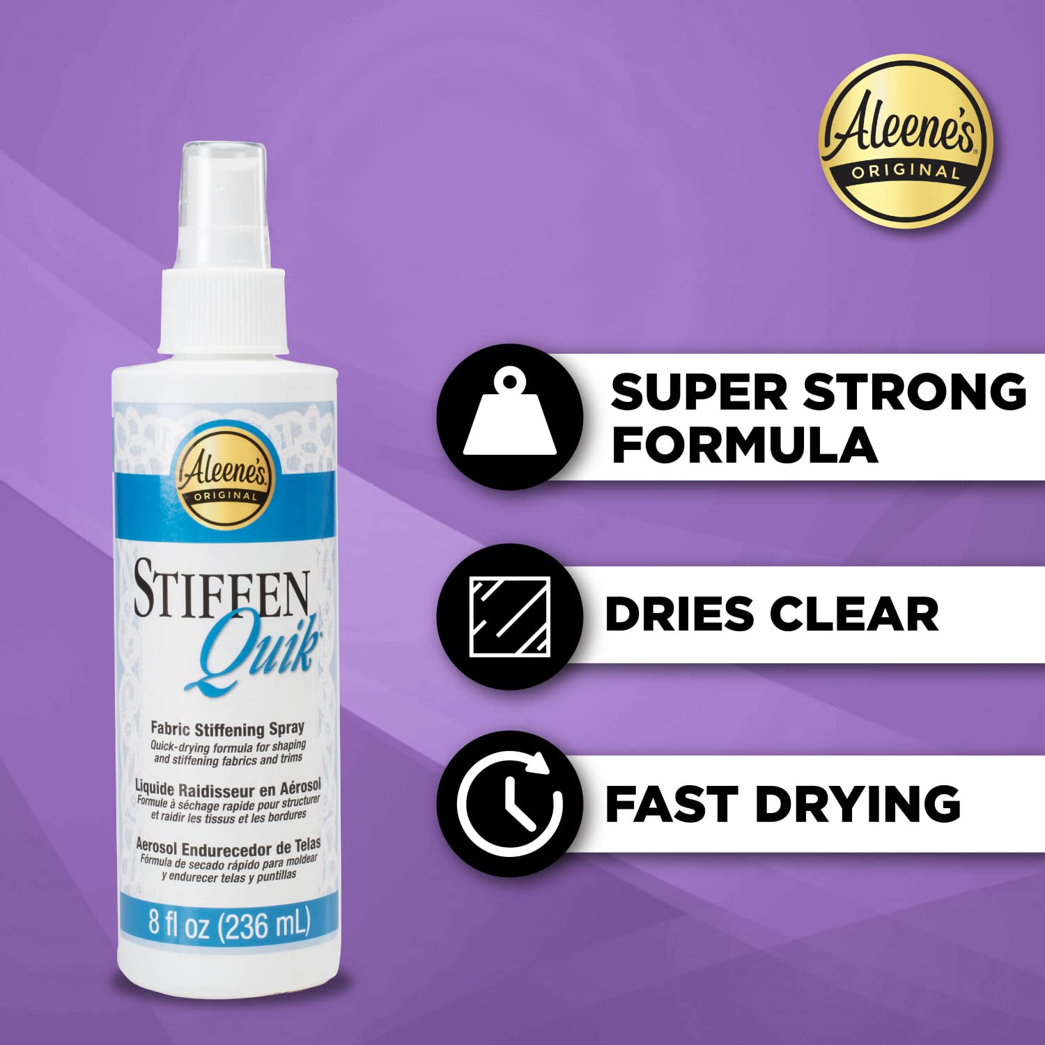Foto 3 pulgar | Spray Endurecedor De Telas Aleene's Stiffen-quick 240 Ml - Venta Internacional.