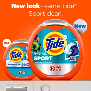 Foto 2 | Detergente Para Ropa Pacs Tide Power Pods, 45 Unidades, Con Febreze - Venta Internacional.