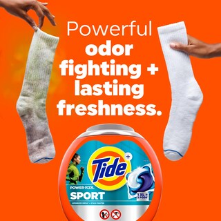 Foto 6 | Detergente Para Ropa Pacs Tide Power Pods, 45 Unidades, Con Febreze - Venta Internacional.