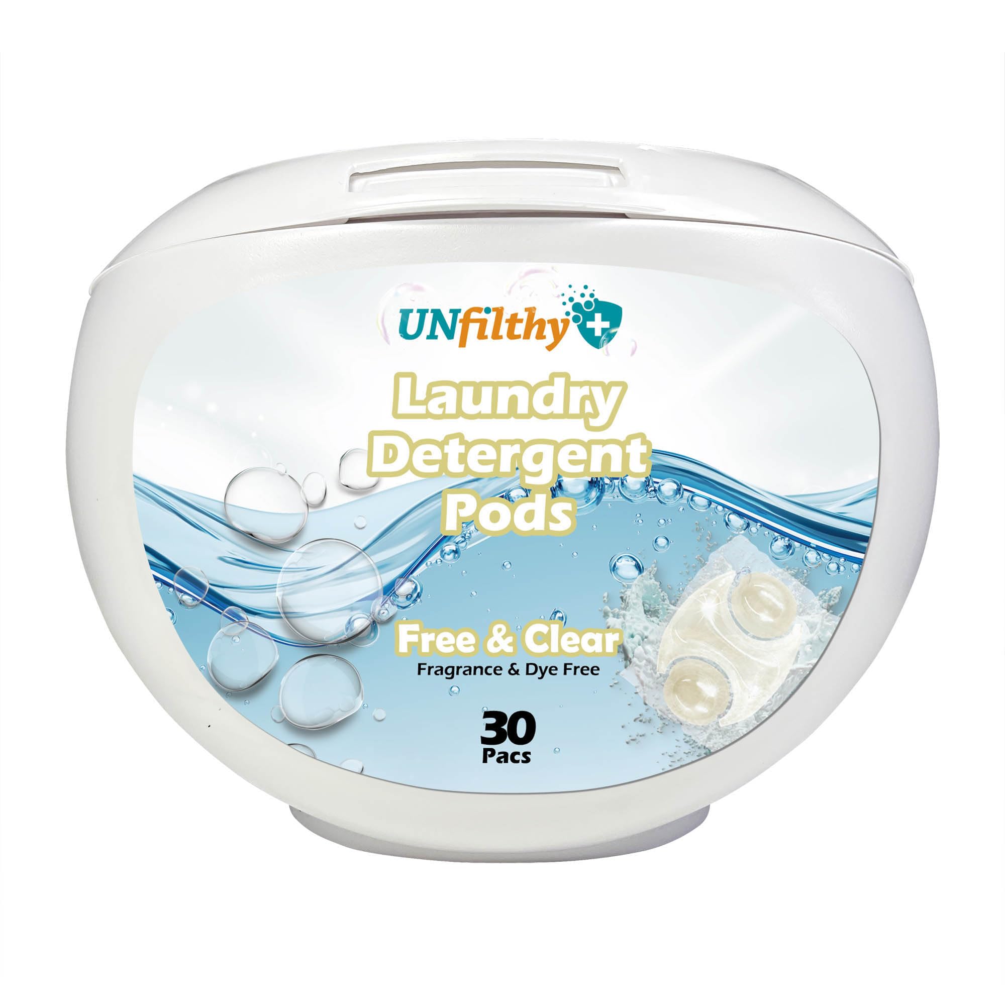 Foto 1 | Laundry Pacs Unfilthy Concentrated, Sin Perfume (30 Unidades), Para 30 Cargas - Venta Internacional.