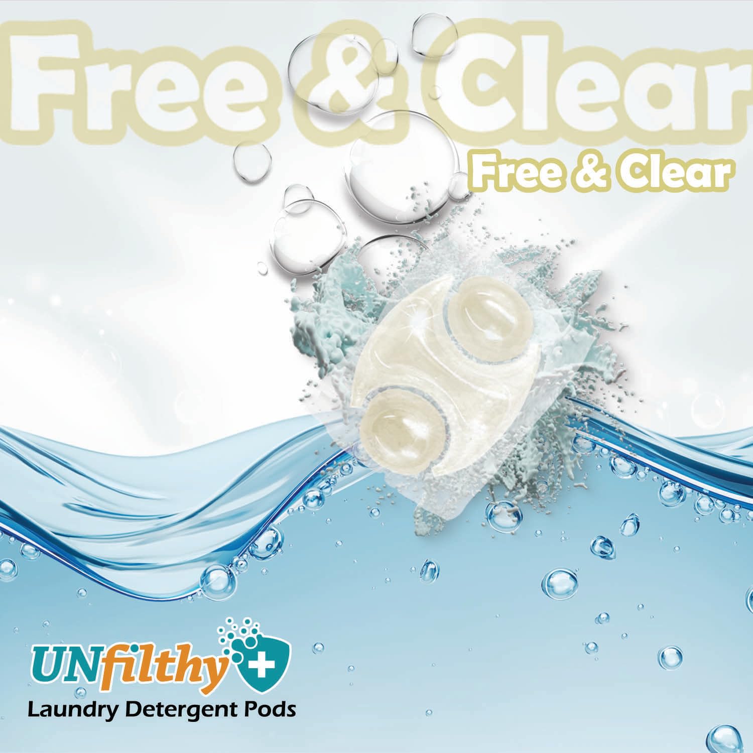 Foto 4 | Laundry Pacs Unfilthy Concentrated, Sin Perfume (30 Unidades), Para 30 Cargas - Venta Internacional.