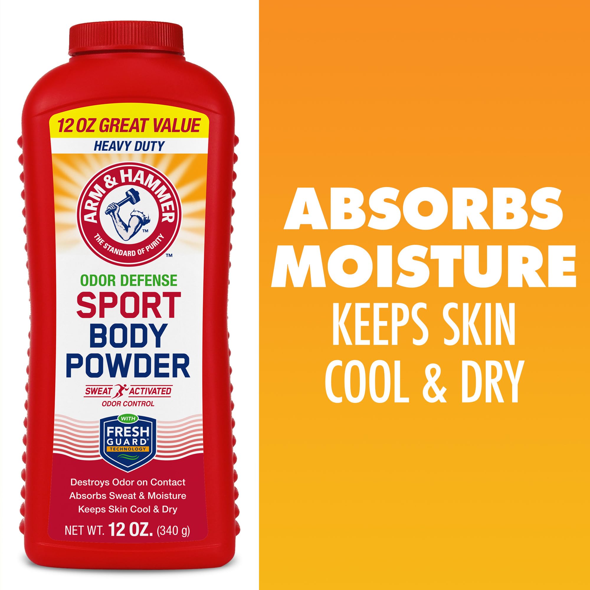 Foto 7 pulgar | Polvo Corporal Arm & Hammer Sport Sin Talco 340 G - Venta Internacional