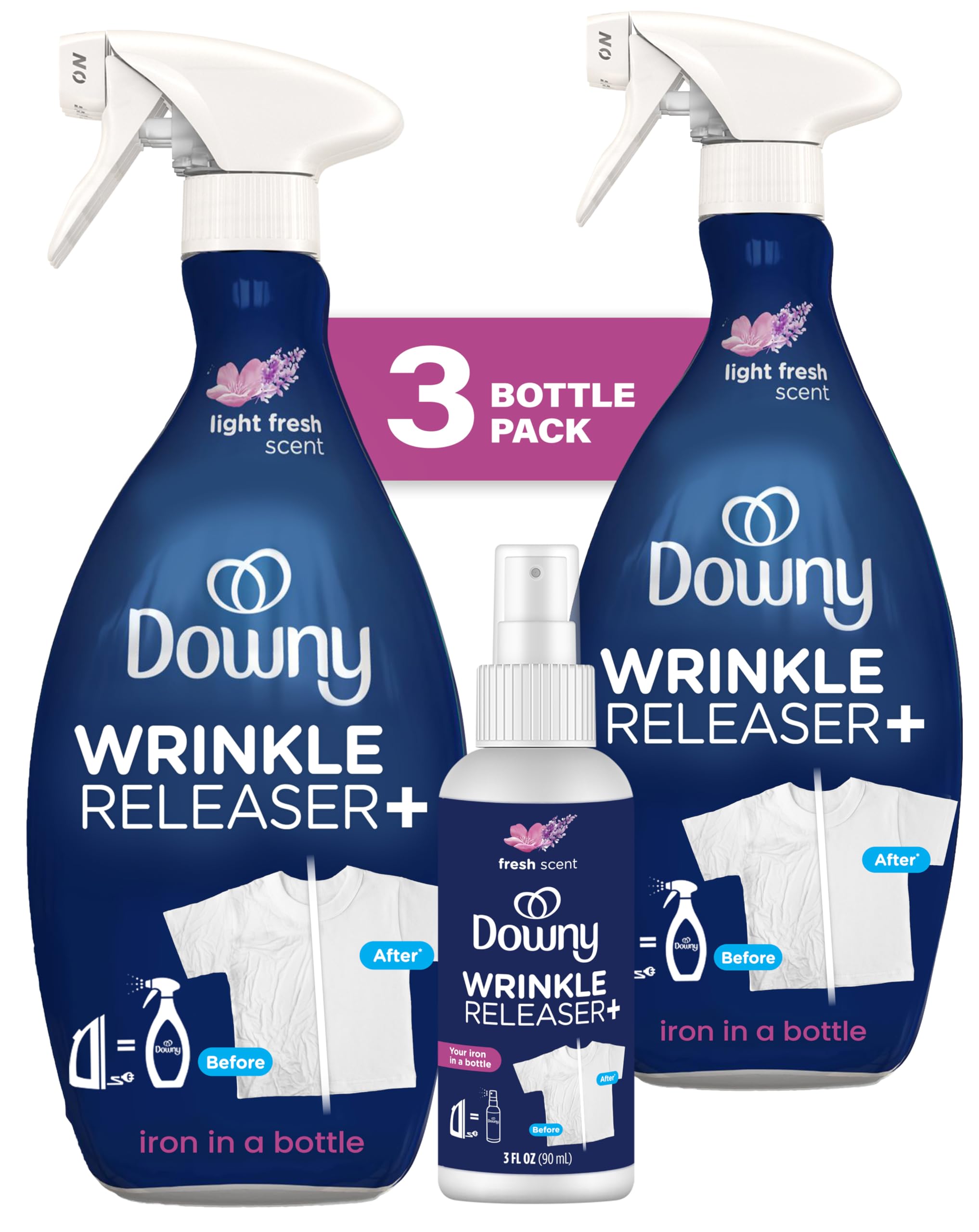 Foto 2 pulgar | Spray Antiarrugas Downy Travel, Tamaño 500 Ml, Paquete De 2 - Venta Internacional.
