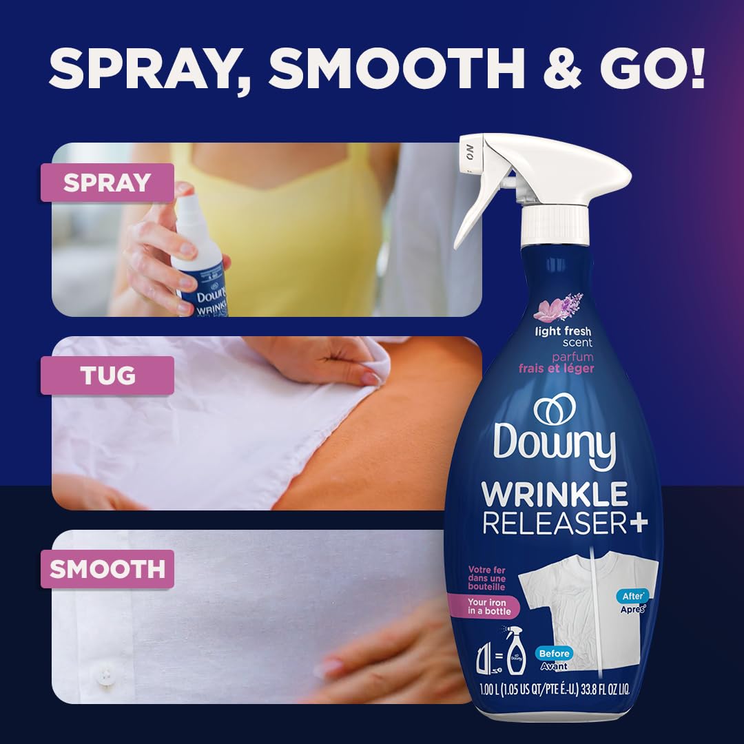 Foto 3 | Spray Antiarrugas Downy Travel, Tamaño 500 Ml, Paquete De 2 - Venta Internacional.