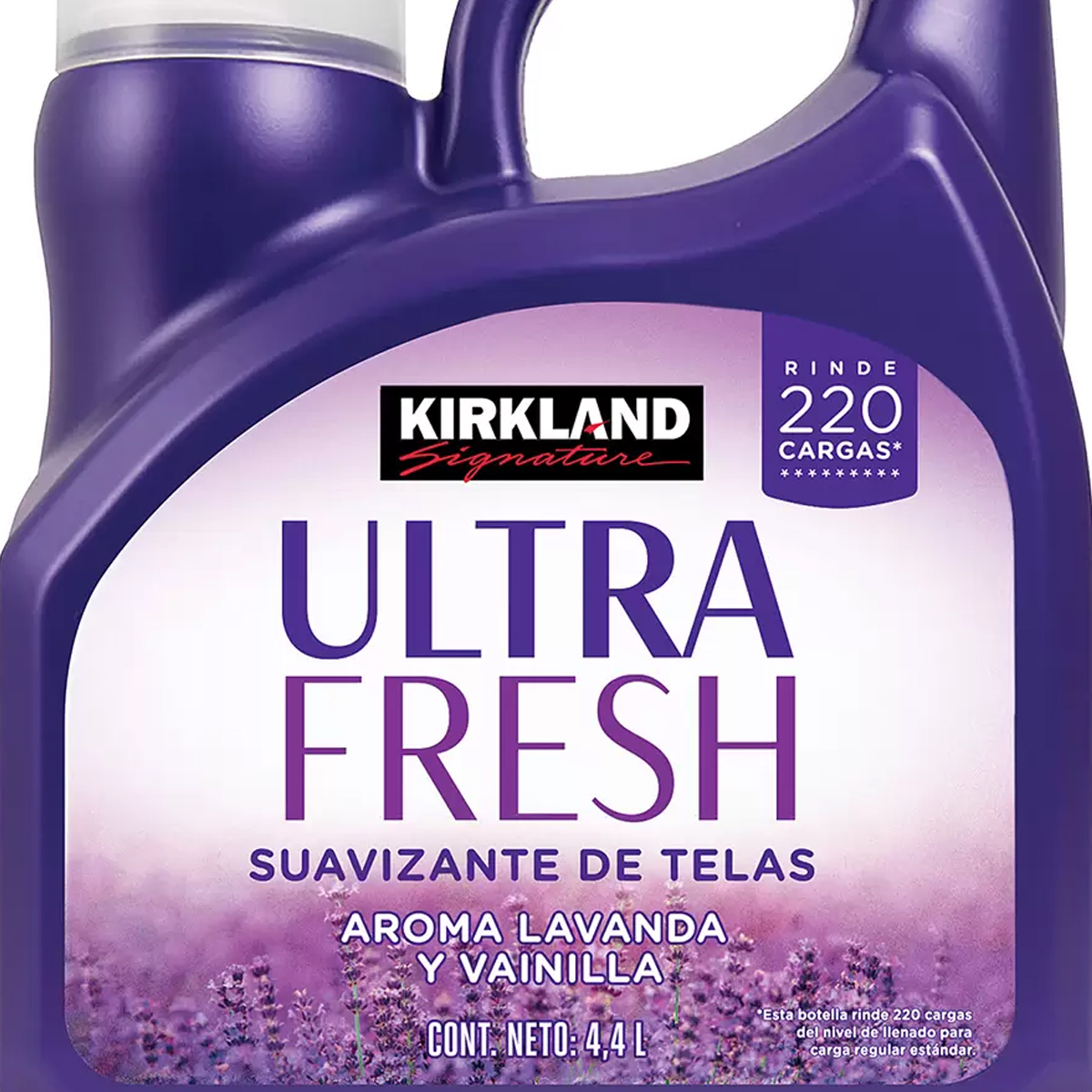 Foto 4 pulgar | Suavizante Telas Kirkland Ultra Clean Lavanda Vainilla 4.4l