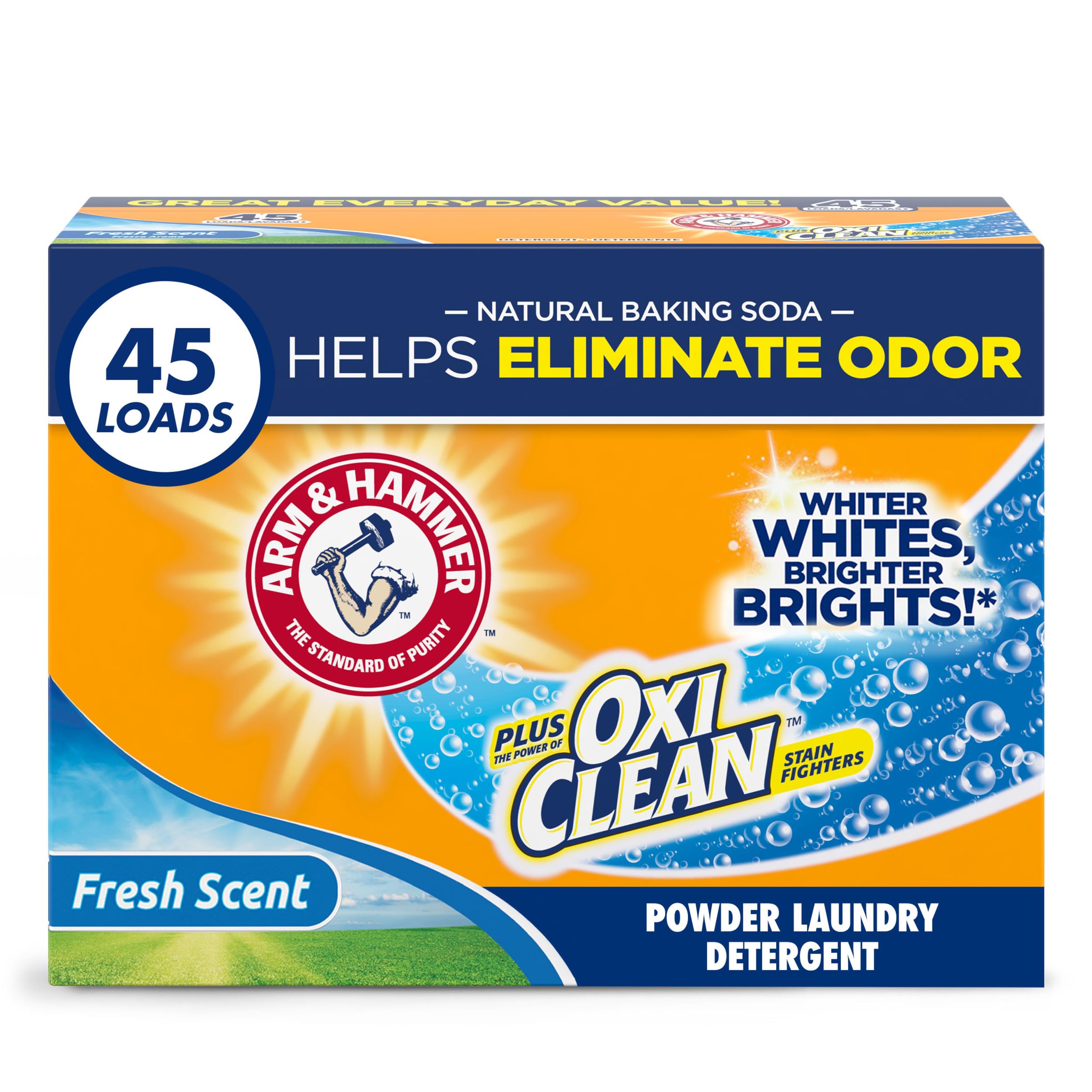 Foto 1 | Detergente Para Ropa Arm & Hammer Plus Oxiclean 45 Cargas - Venta Internacional.