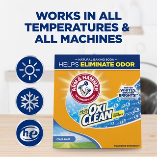 Foto 5 | Detergente Para Ropa Arm & Hammer Plus Oxiclean 45 Cargas - Venta Internacional.