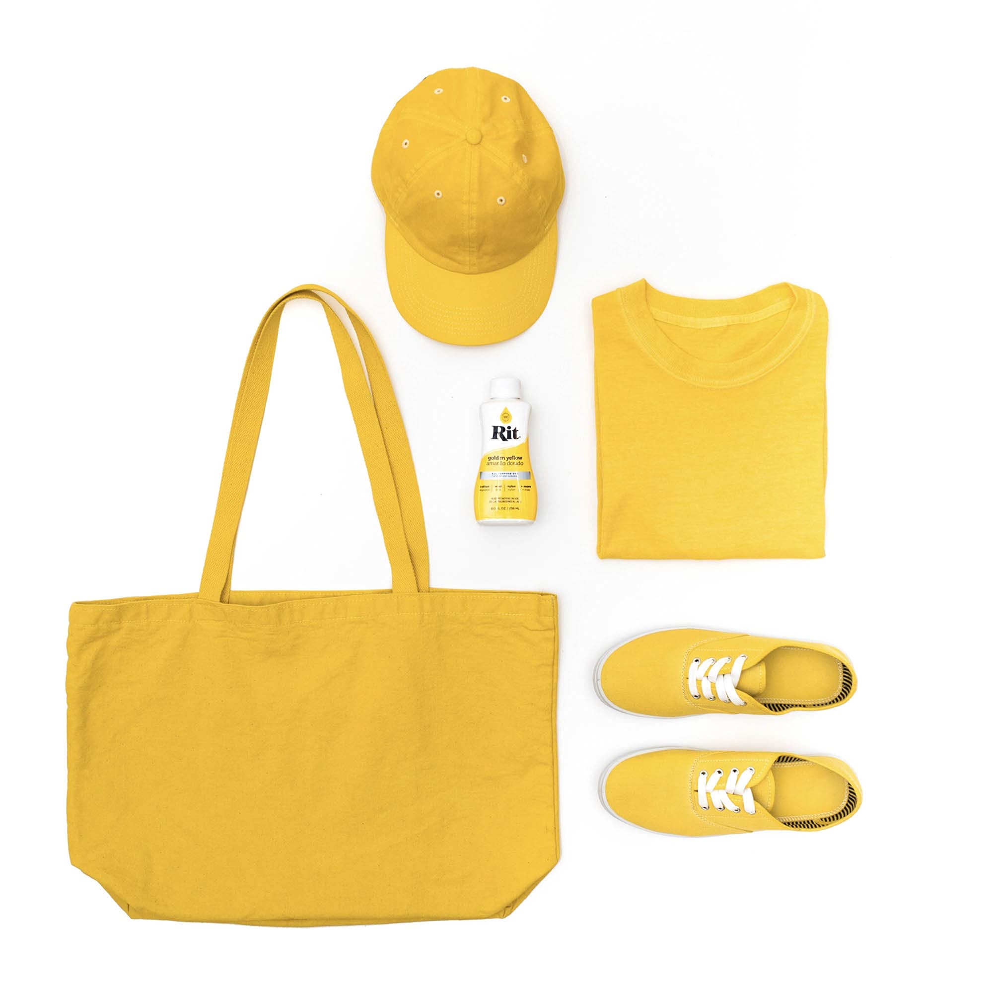 Foto 5 | Tinte Líquido Rit Nakoma Amarillo Dorado 236 Ml Para Tela Y Más - Venta Internacional.