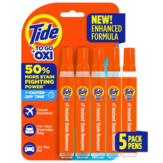 Foto 1 | Bolígrafo Quitamanchas Tide To Go 5 Unidades - Venta Internacional