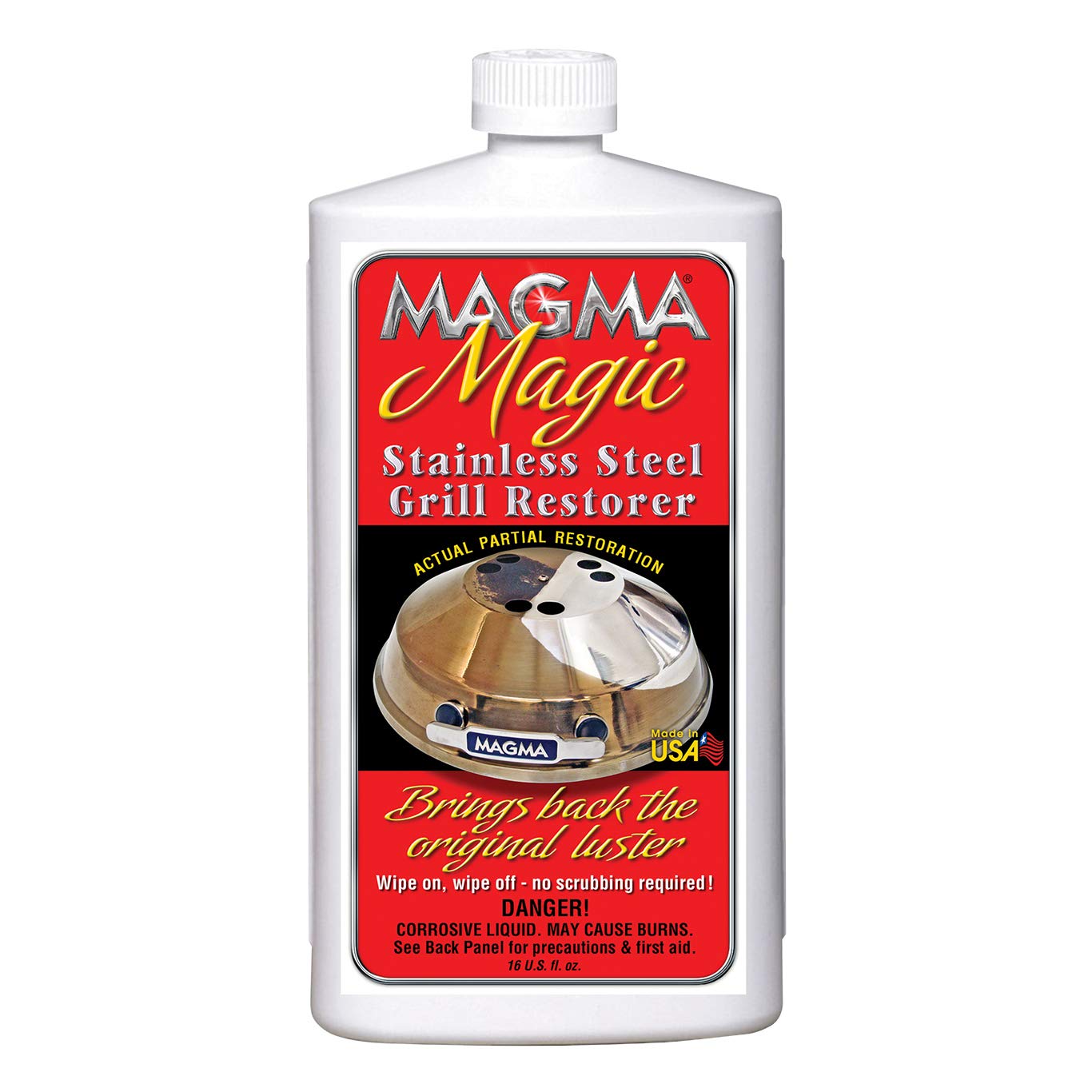Foto 2 pulgar | Limpiador Y Restaurador De Parrillas Magma Products Magic 473 Ml - Venta Internacional.