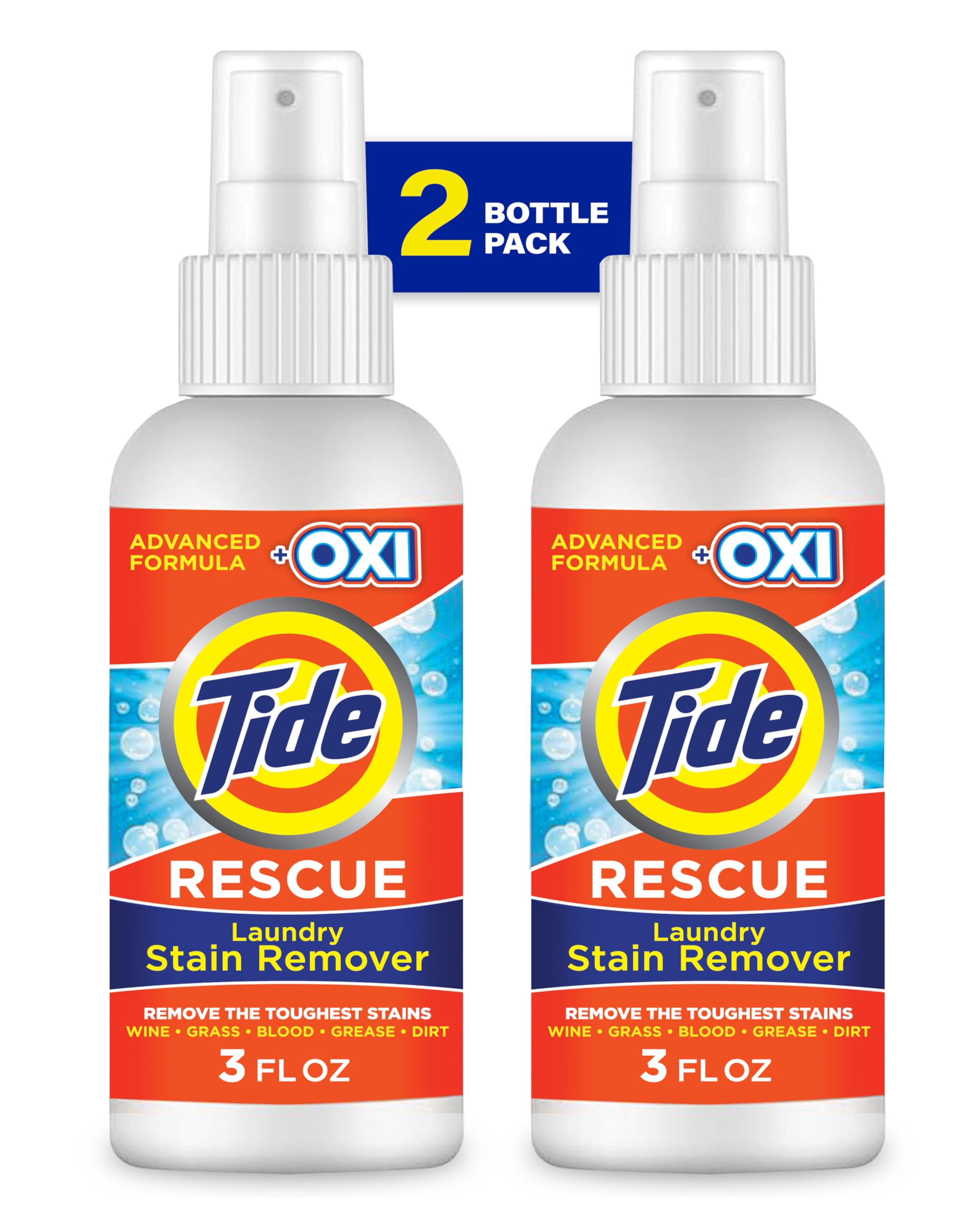 Foto 2 pulgar | Spray Quitamanchas Para Ropa Tide With Oxi, 90 Ml (paquete De 2) - Venta Internacional.