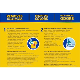 Foto 2 | Quitamanchas Y Potenciador De Color Para Lavandería Clorox 2 1450 Ml - Venta Internacional.