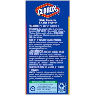 Foto 4 | Quitamanchas Y Potenciador De Color Para Lavandería Clorox 2 1450 Ml - Venta Internacional.