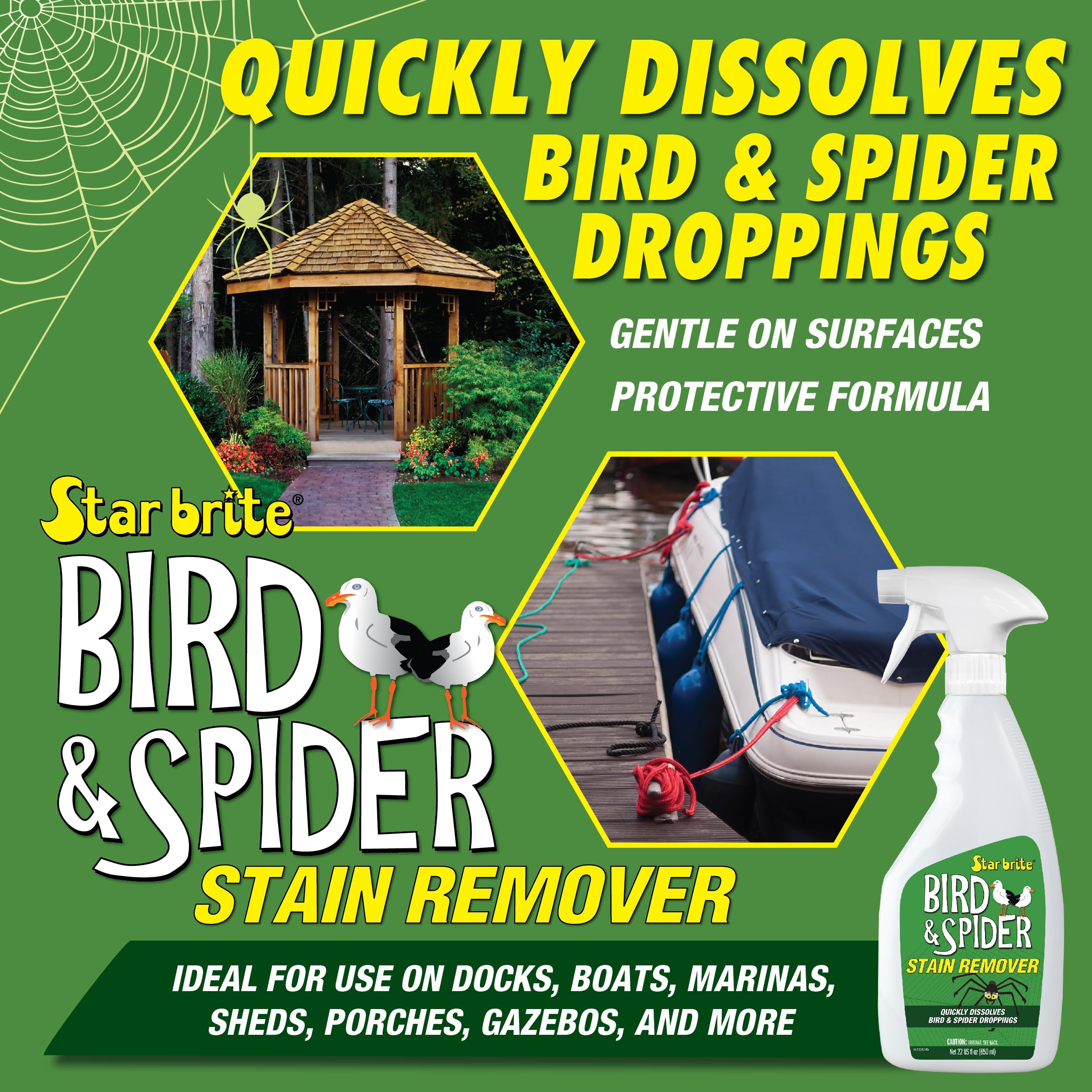 Foto 3 pulgar | Quitamanchas Star Brite Spider & Bird 650 Ml (095122ss) - Venta Internacional.
