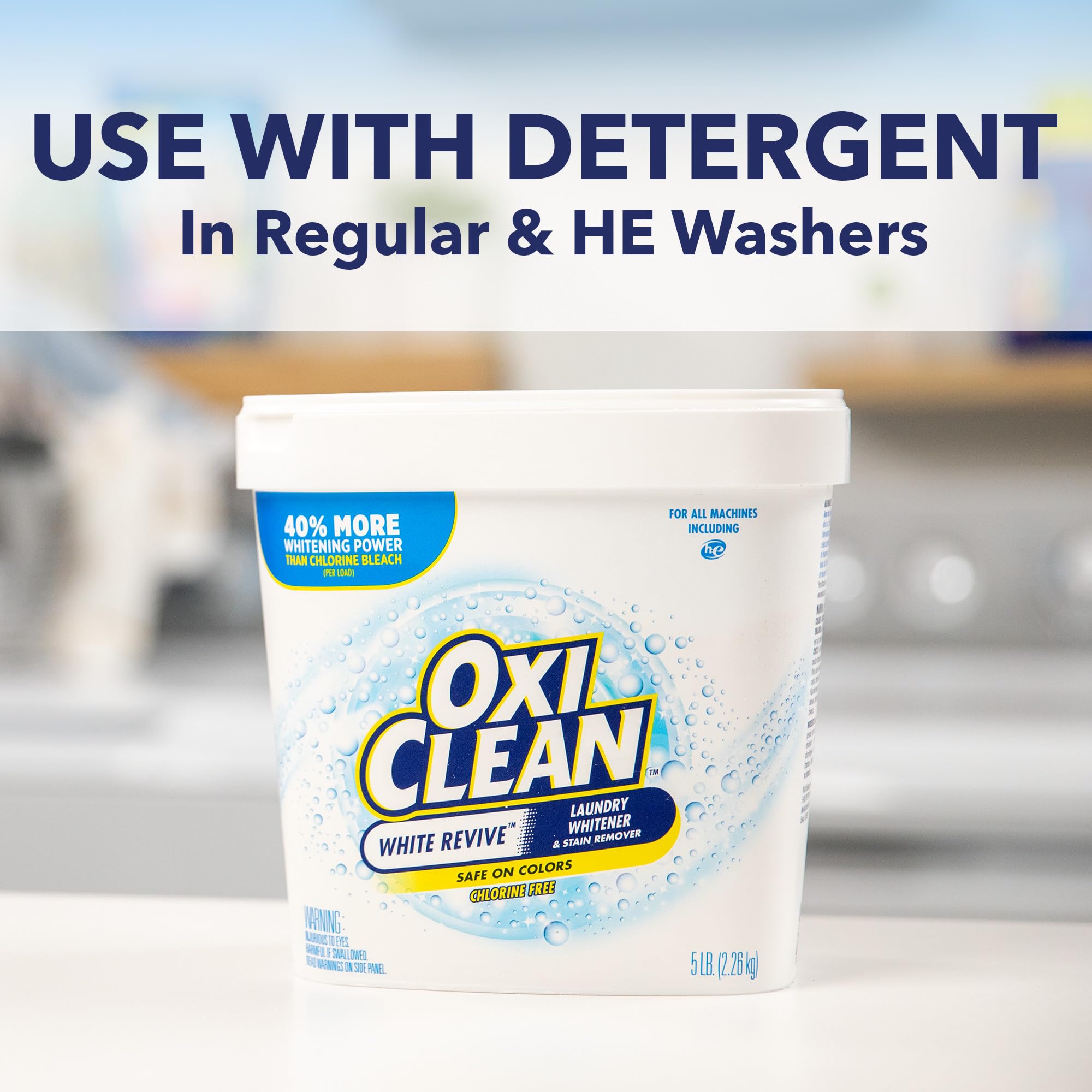 Foto 4 pulgar | Blanqueador De Ropa Y Quitamanchas Oxiclean White Revive 1 36 Kg - Venta Internacional.