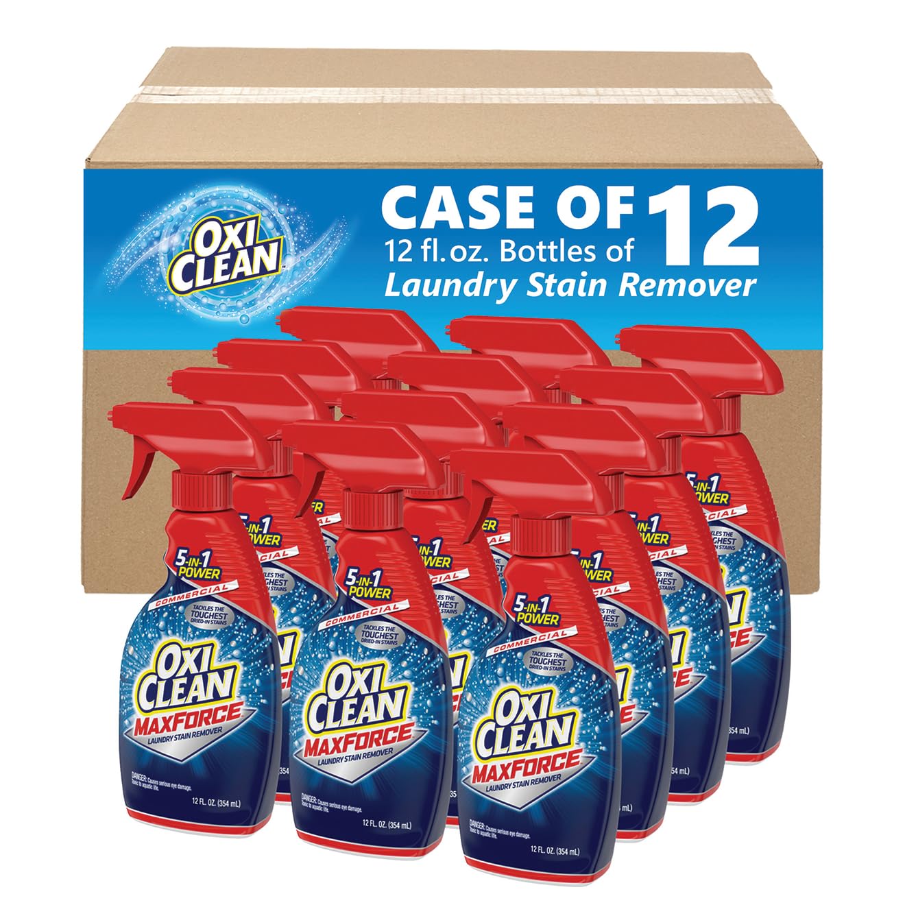 Foto 2 pulgar | Quitamanchas Oxiclean Max Force Professional 355 Ml (x12) - Venta Internacional.