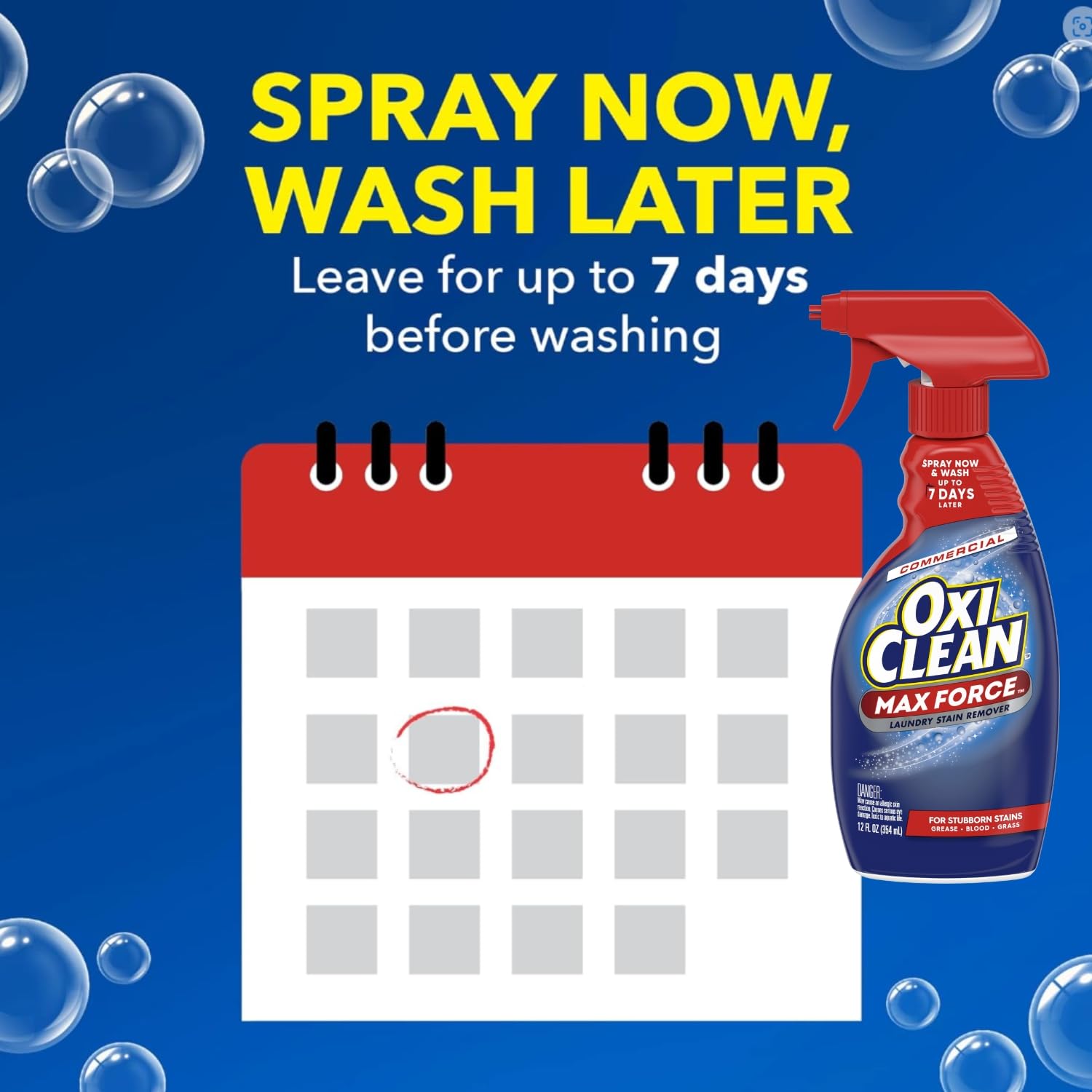 Foto 3 pulgar | Quitamanchas Oxiclean Max Force Professional 355 Ml (x12) - Venta Internacional.