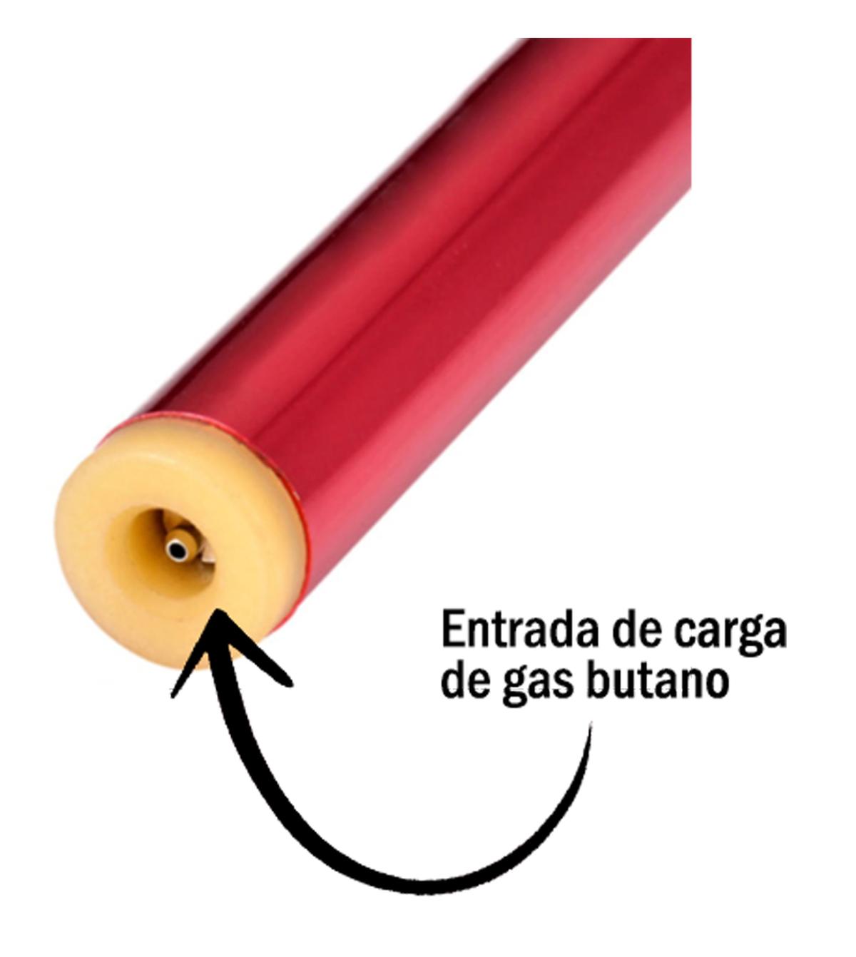 Foto 4 pulgar | Soplete Tipo Lápiz Recargable Ventdepot Rojo