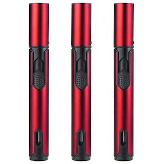 Foto 1 | Encendedores de Gas a Prueba de Viento VentDepot Mxkrh-003 Rojo 3 Piezas
